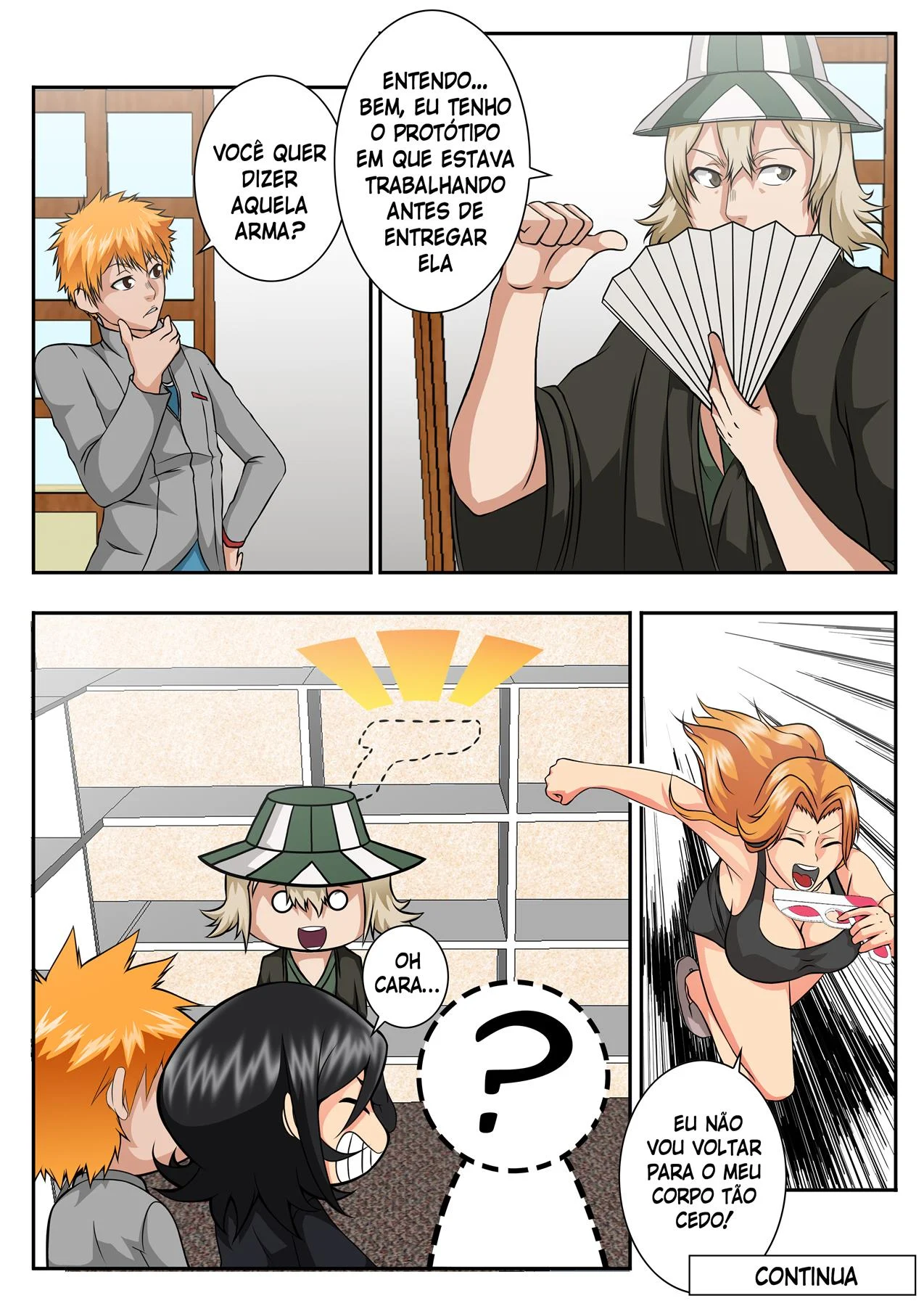 Bleach XXX 4 &ndash; Sirica &ndash; Quadrinho em Portugu&ecirc;s PT-BR