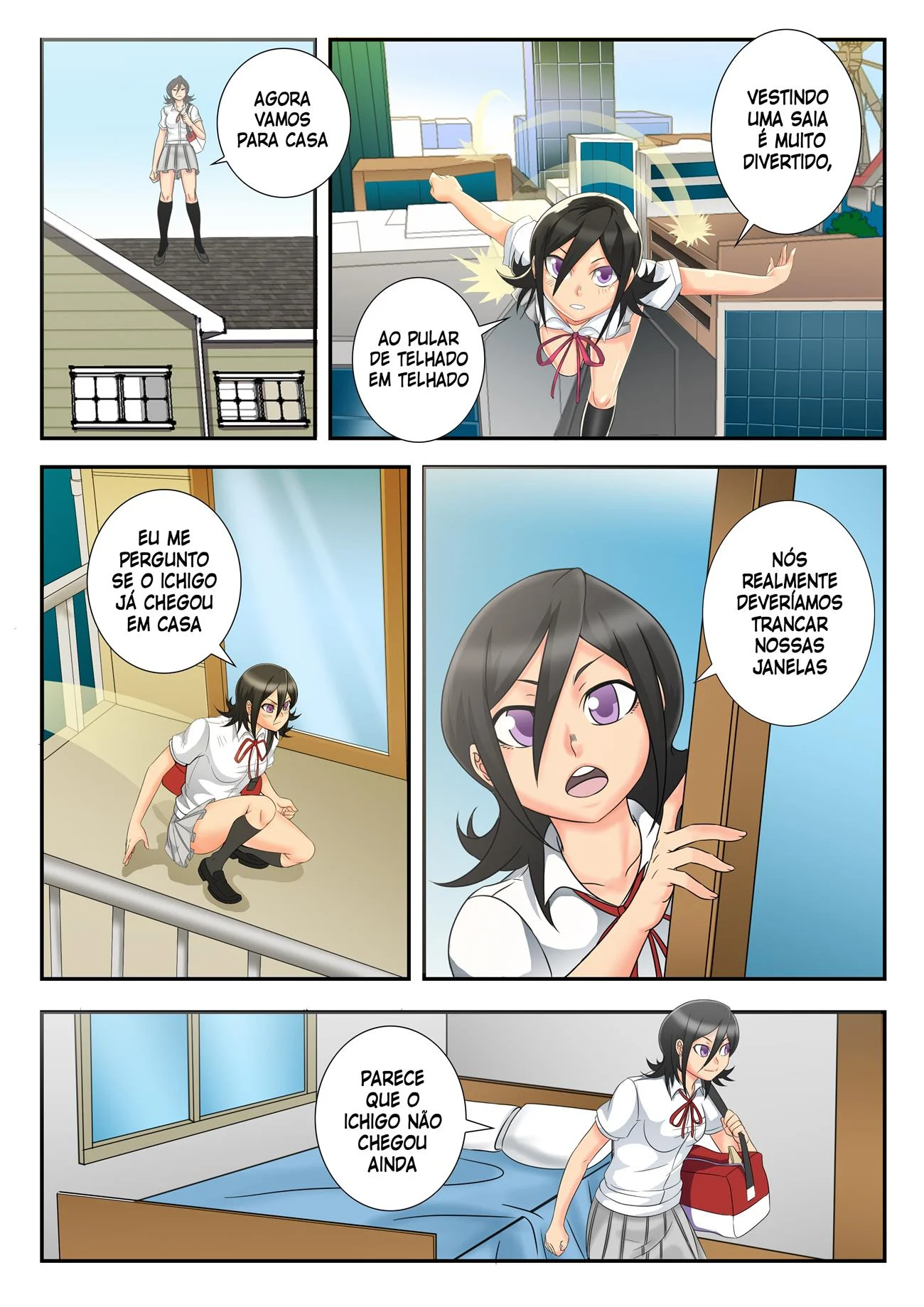 Bleach XXX &ndash; Rukia Hentai &ndash; Todo em PT-BR