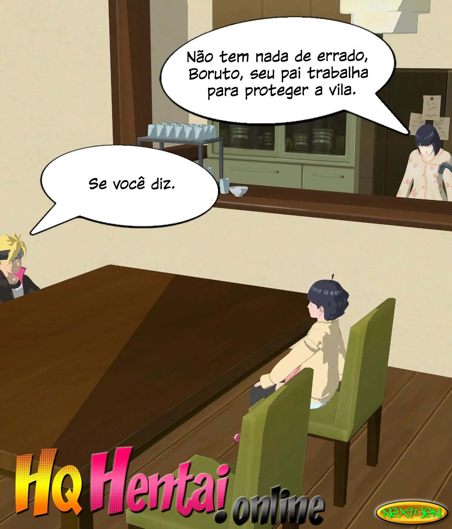 Boruto consegue foder a M&atilde;e &ndash; Boquete &ndash; Novo HQ