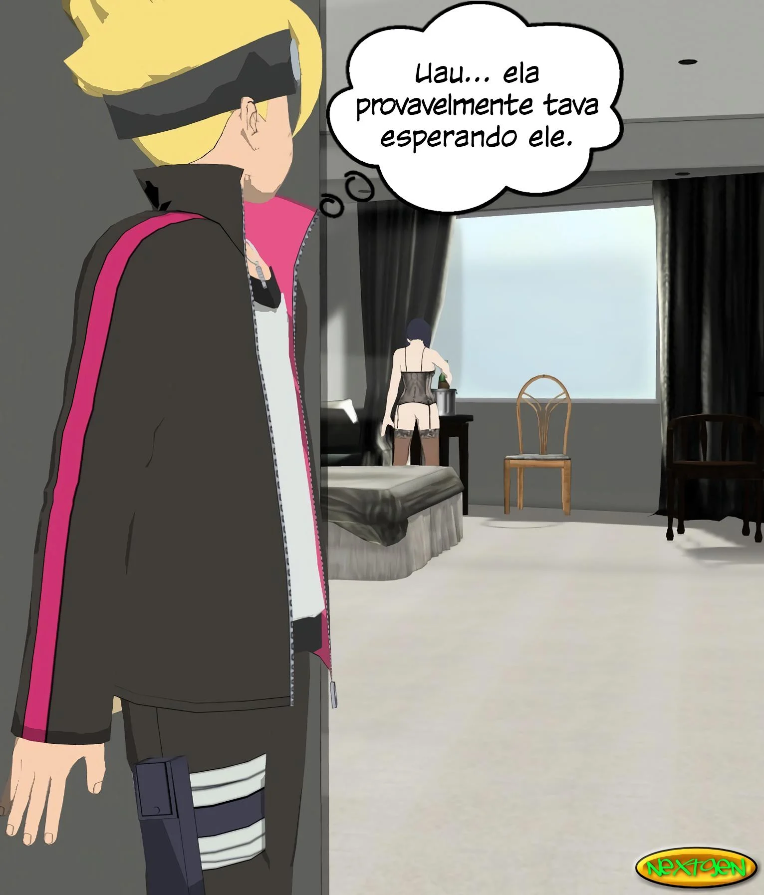 Boruto consegue foder a M&atilde;e &ndash; Boquete &ndash; Novo HQ