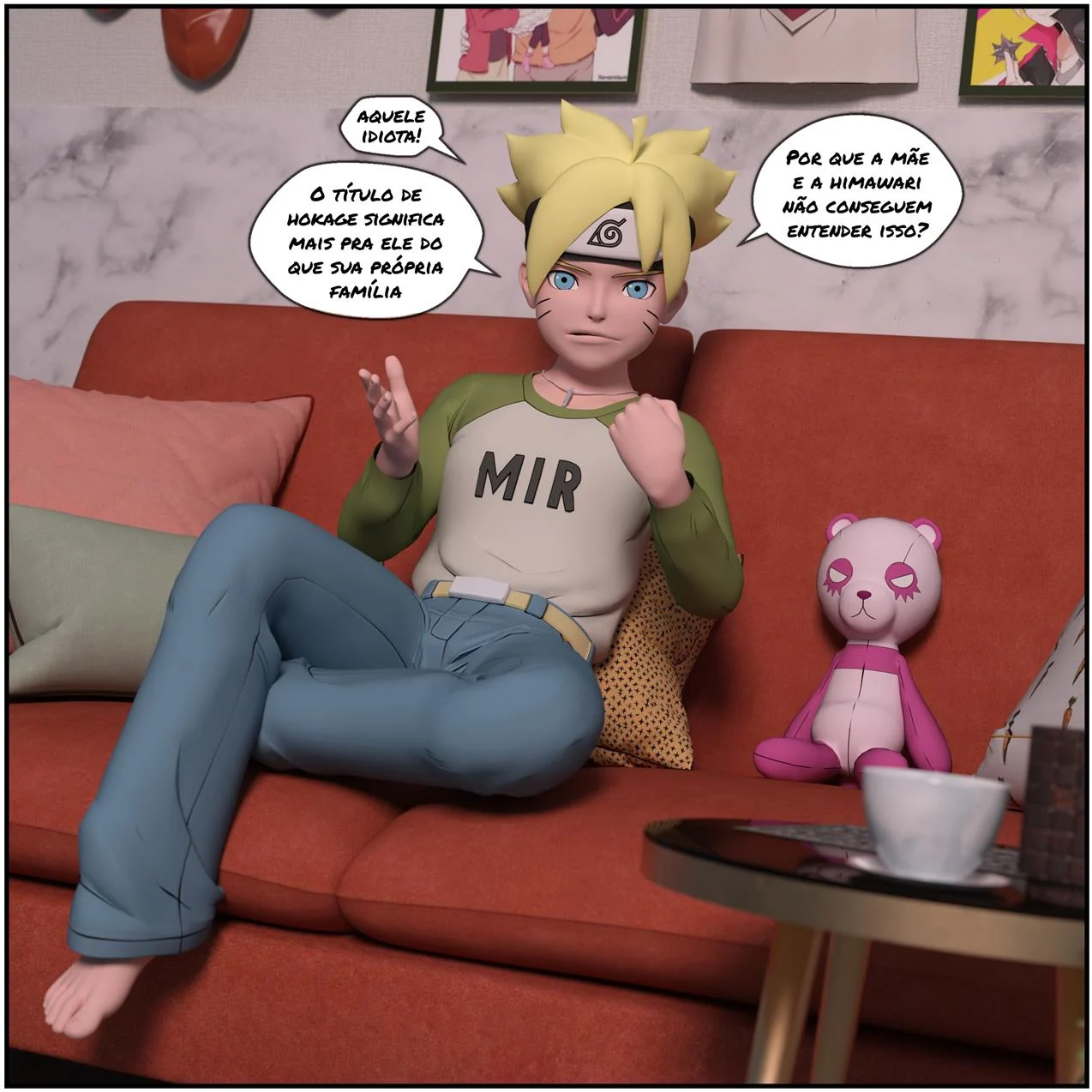 Boruto e o pergaminho do Jiraiya &ndash; Peit&otilde;es &ndash; Sem Censura