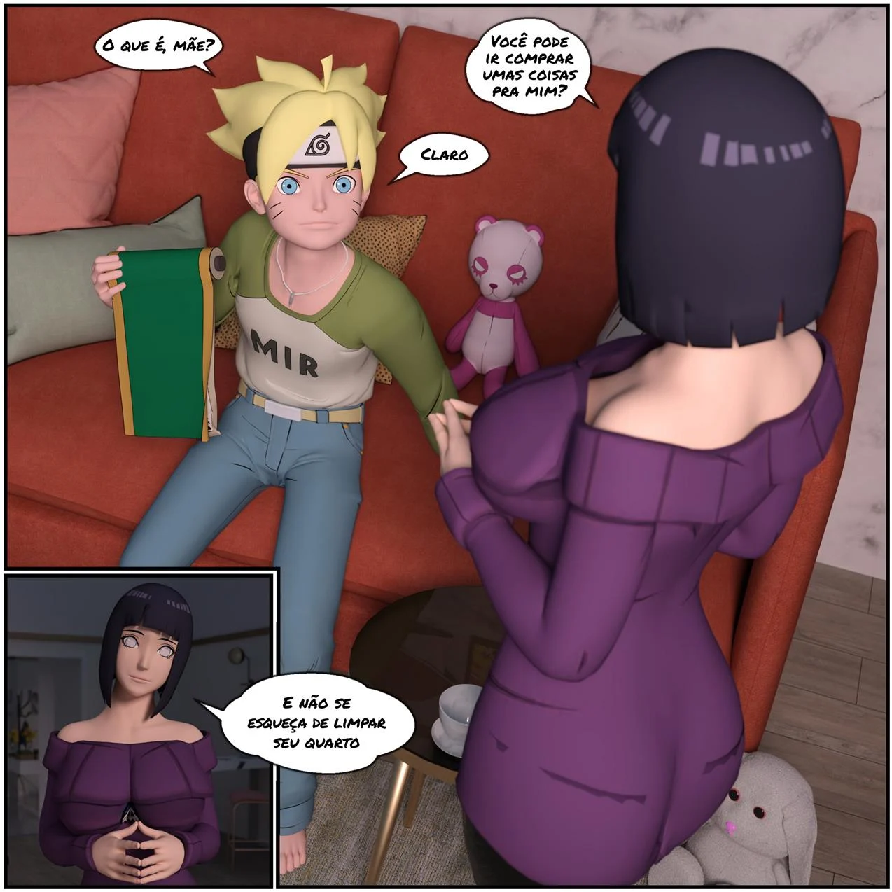 Boruto e o pergaminho do Jiraiya &ndash; Peit&otilde;es &ndash; Sem Censura