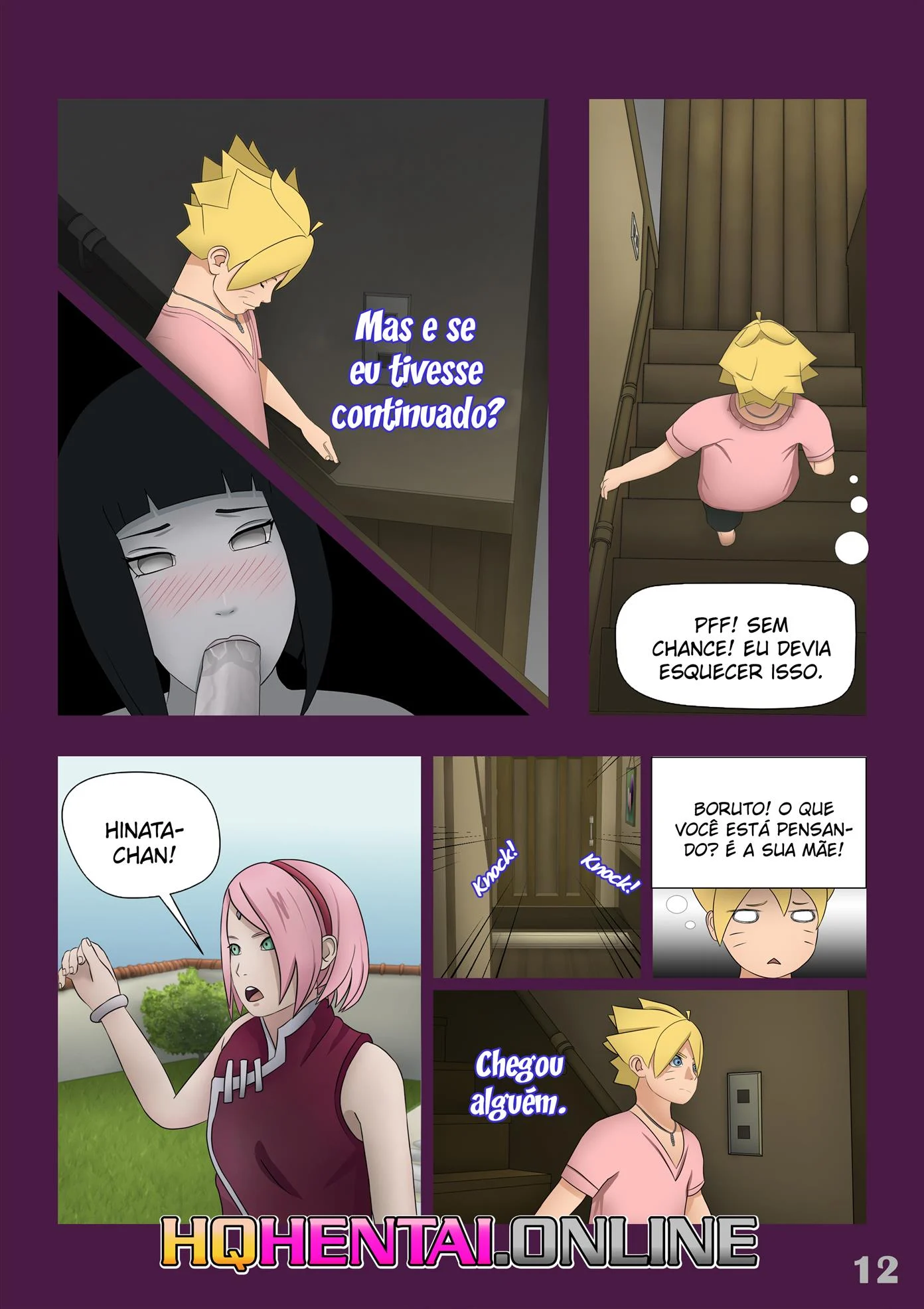 Boruto torna &ndash; Sakura Hentai &ndash; Quadrinho em Portugu&ecirc;s PT-BR