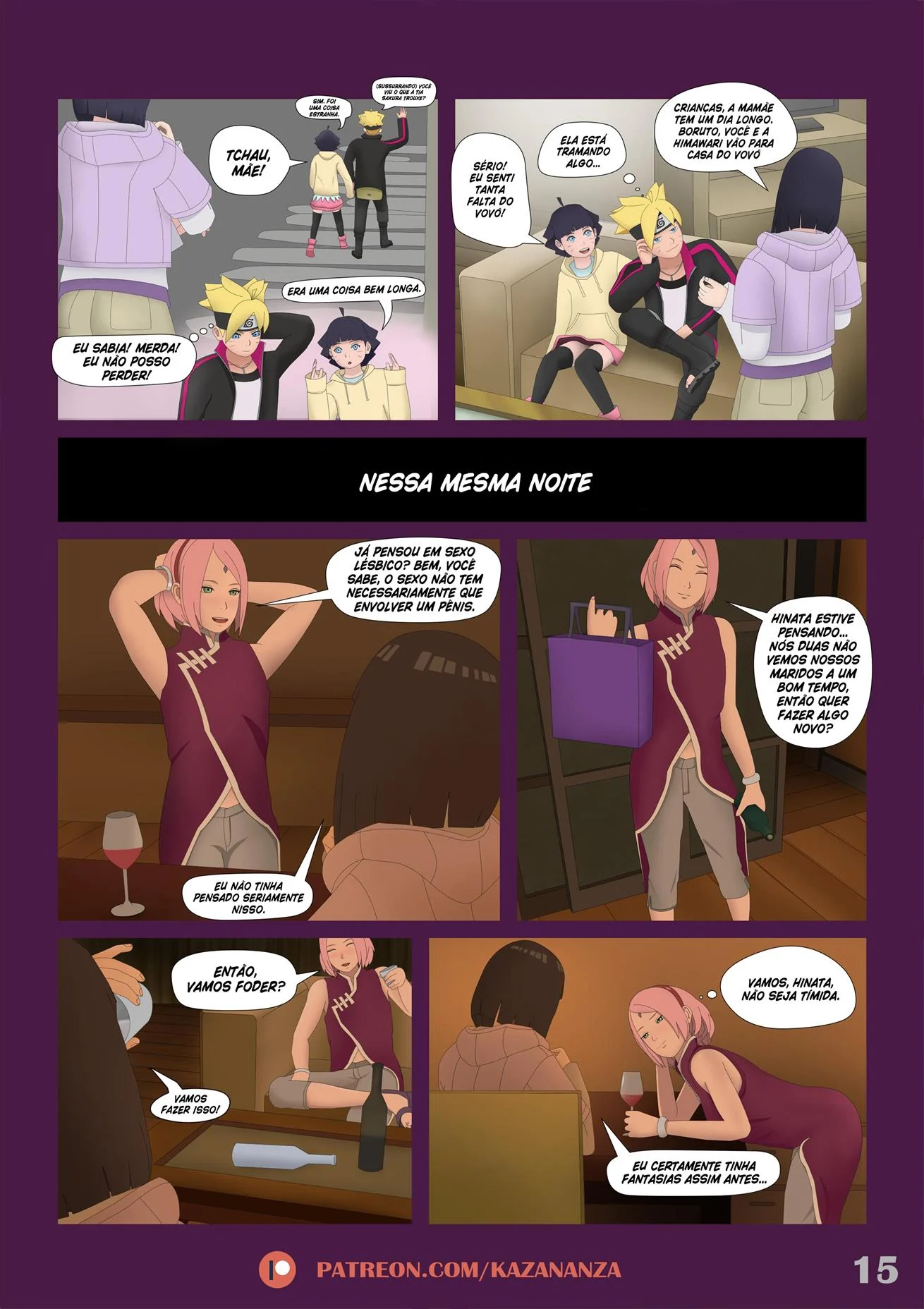 Boruto torna &ndash; Sakura Hentai &ndash; Quadrinho em Portugu&ecirc;s PT-BR