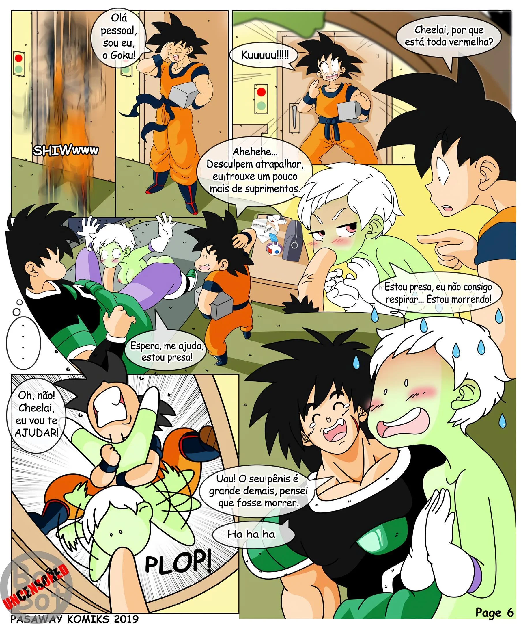 Broly e Cheelai &ndash; Dragon Ball Hentai &ndash; Todo em PT-BR