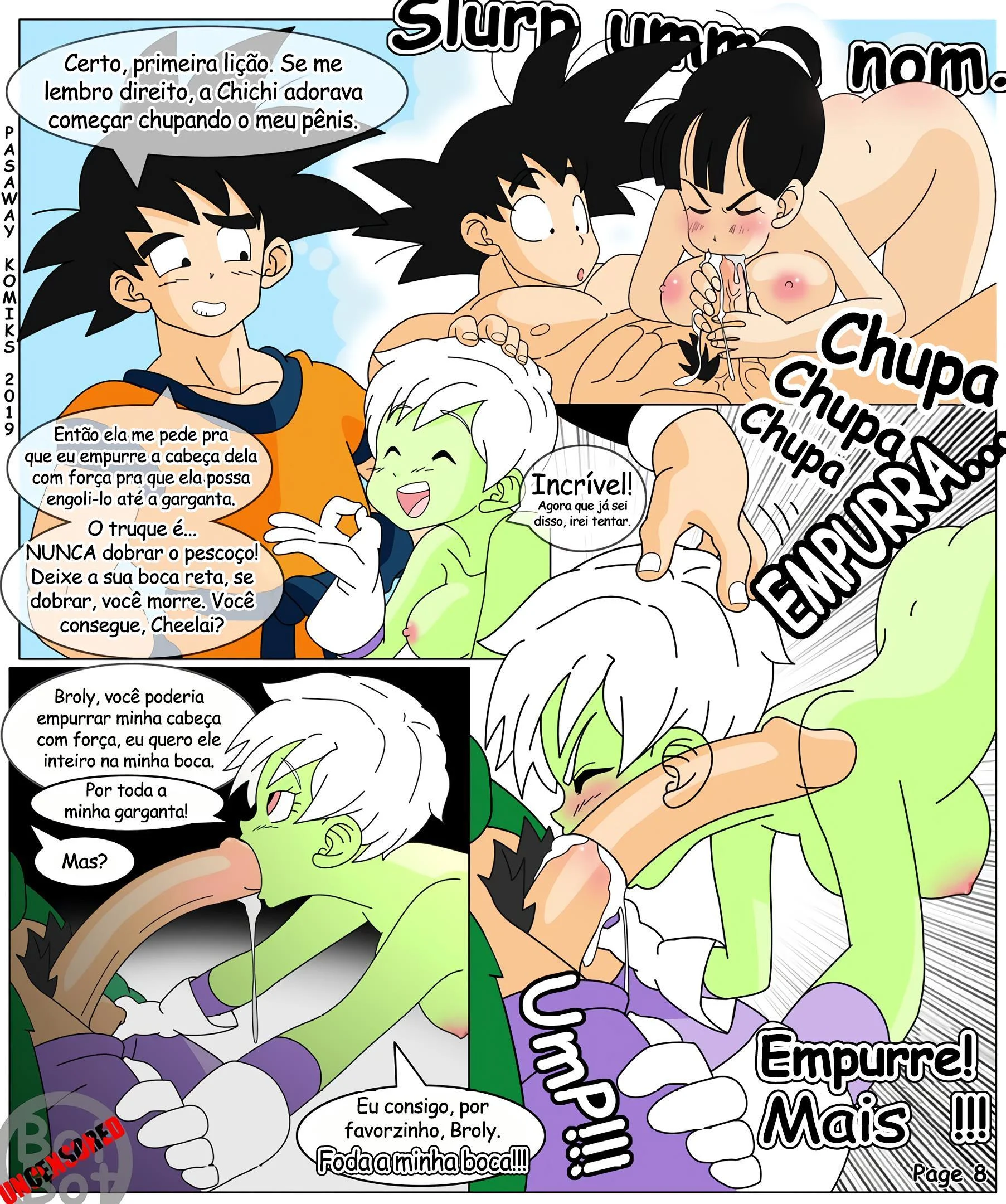 Broly e Cheelai &ndash; Dragon Ball Hentai &ndash; Todo em PT-BR