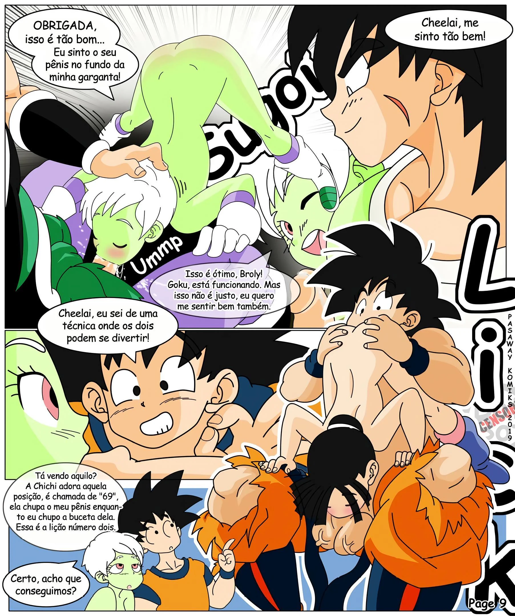 Broly e Cheelai &ndash; Dragon Ball Hentai &ndash; Todo em PT-BR