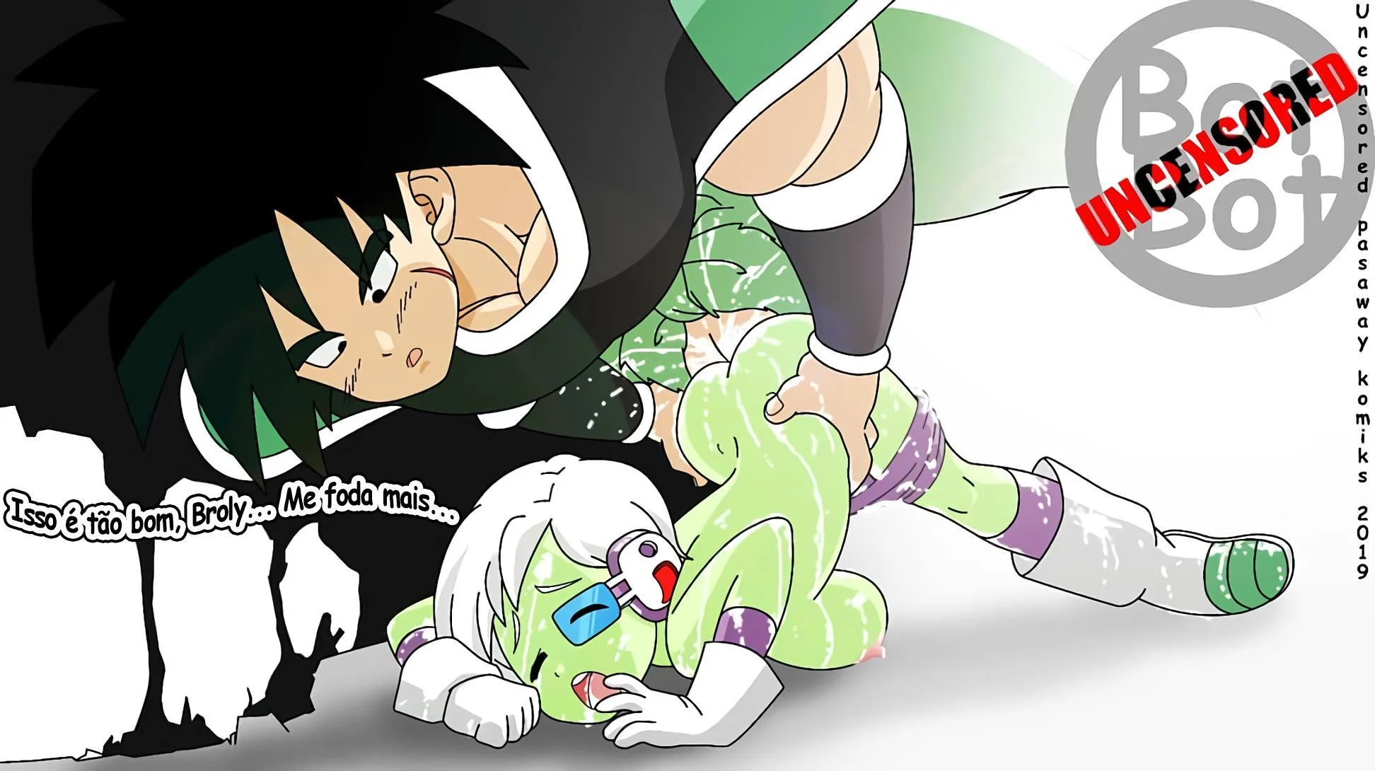 Broly e Cheelai &ndash; Dragon Ball Hentai &ndash; Todo em PT-BR