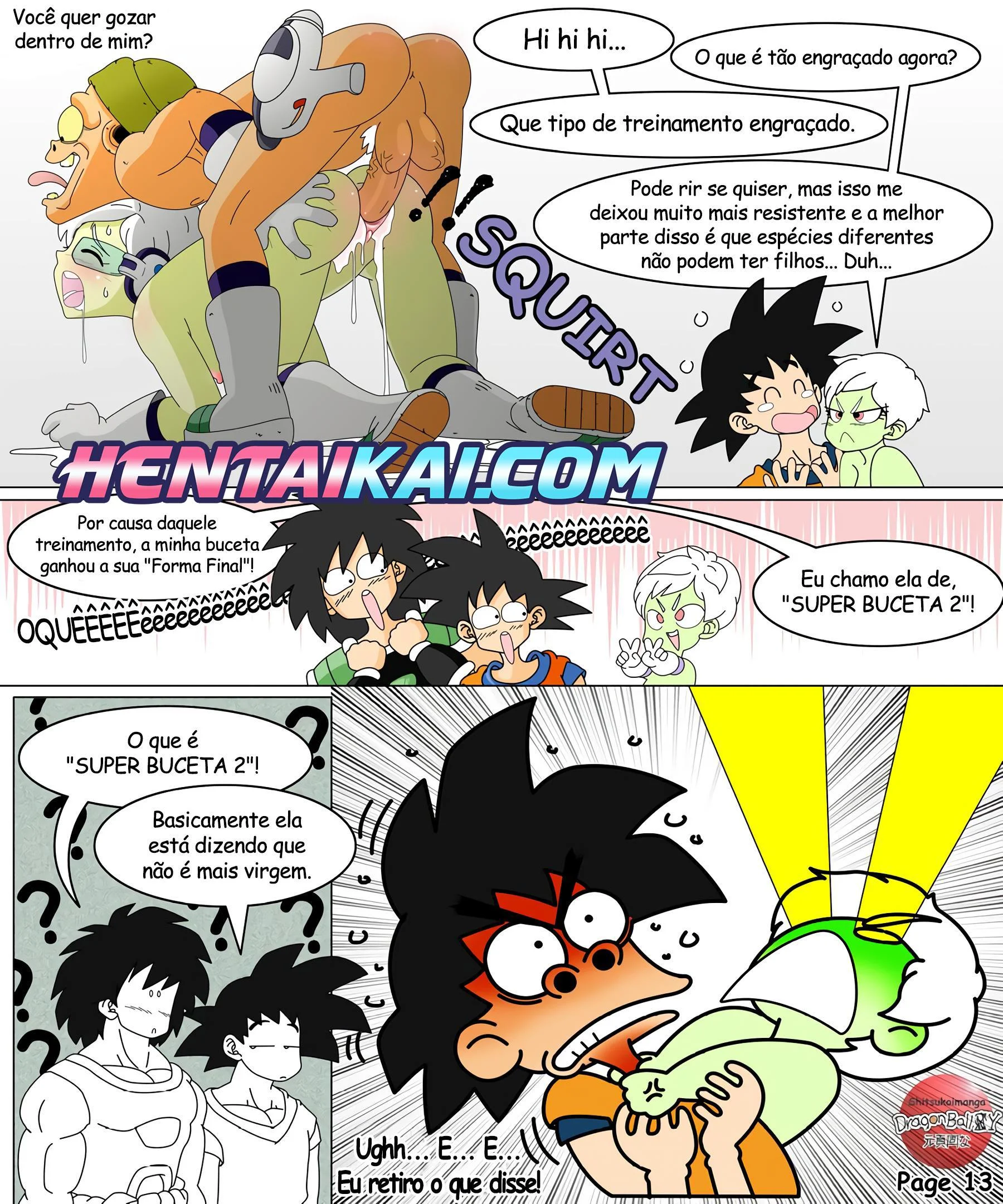 Broly e Cheelai &ndash; Dragon Ball Hentai &ndash; Todo em PT-BR
