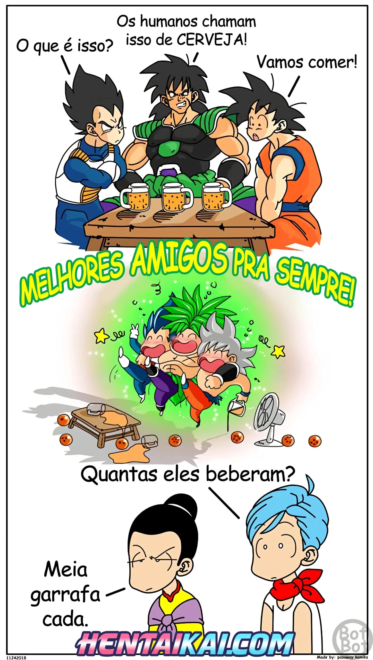 Broly e Cheelai &ndash; Dragon Ball Hentai &ndash; Todo em PT-BR