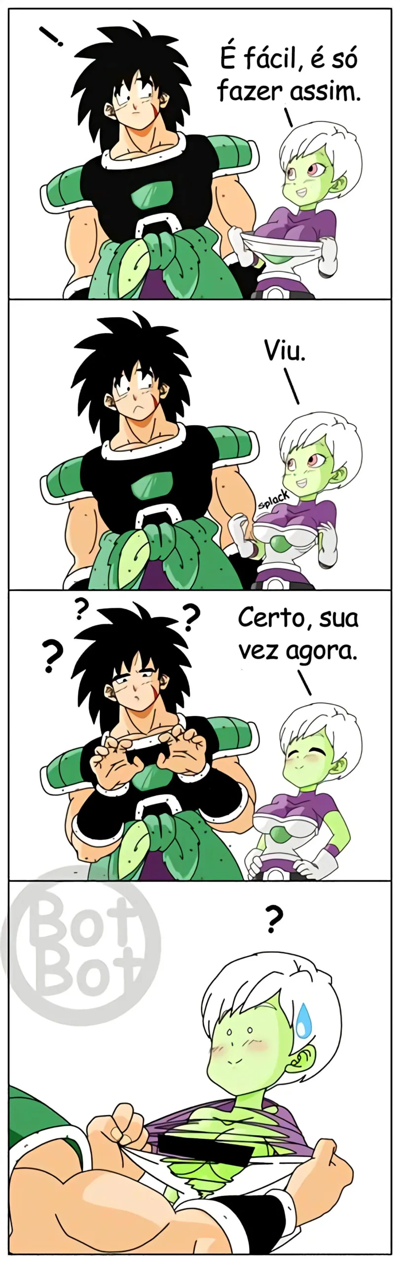 Broly e Cheelai &ndash; Dragon Ball Hentai &ndash; Todo em PT-BR