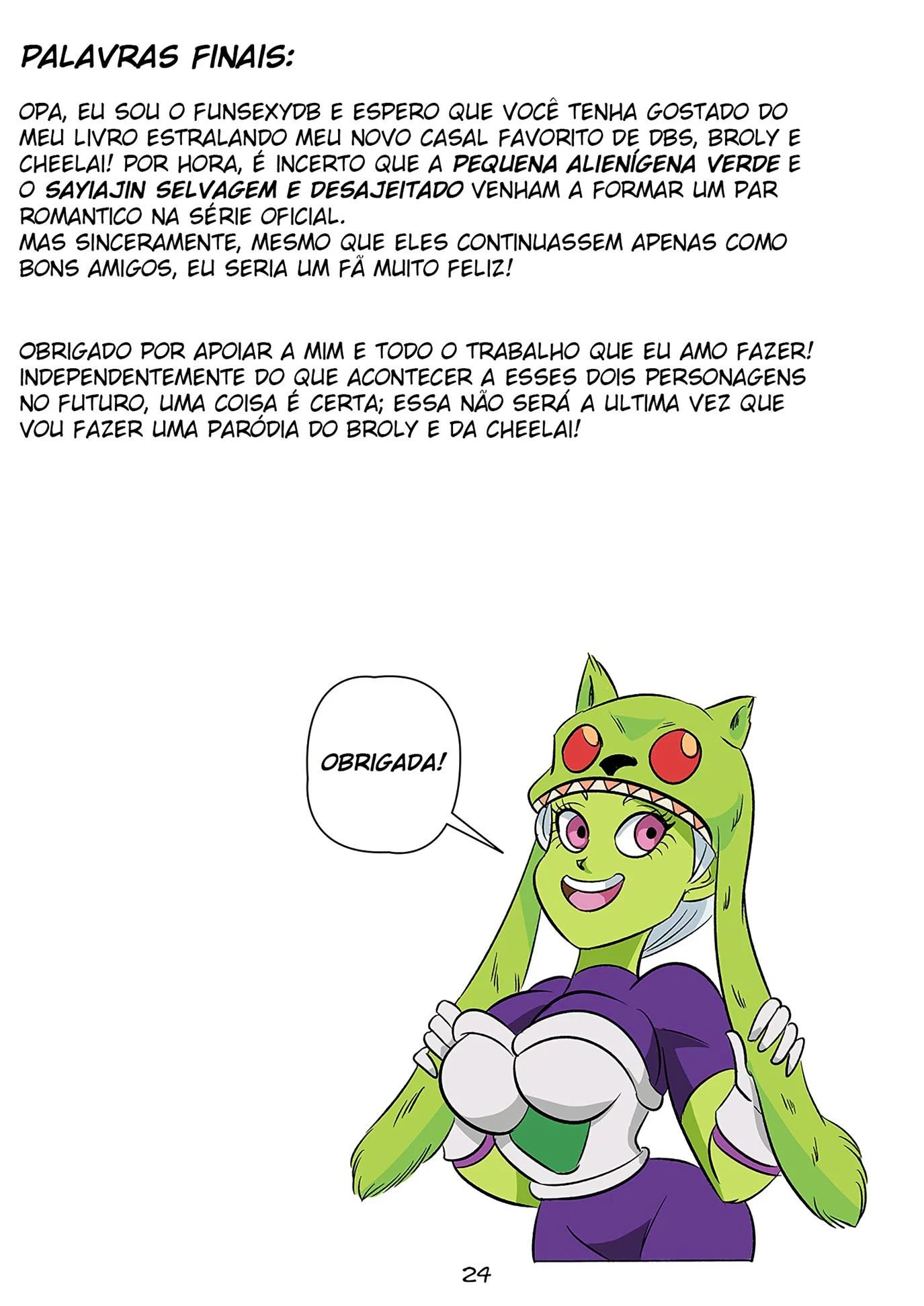 Broly e Cheelai Hentai &ndash; HQ Hentai &ndash; Em Portugu&ecirc;s