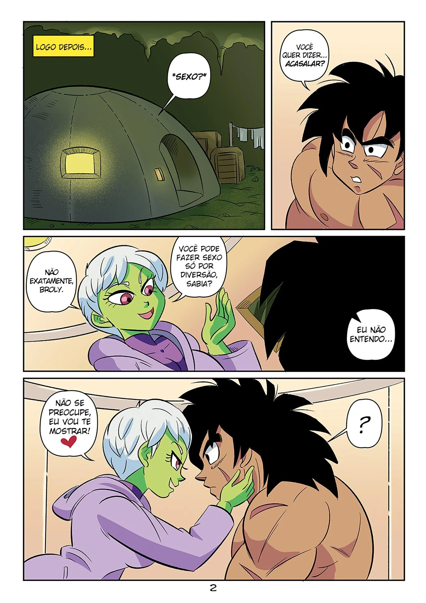 Broly e Cheelai Hentai &ndash; HQ Hentai &ndash; Em Portugu&ecirc;s