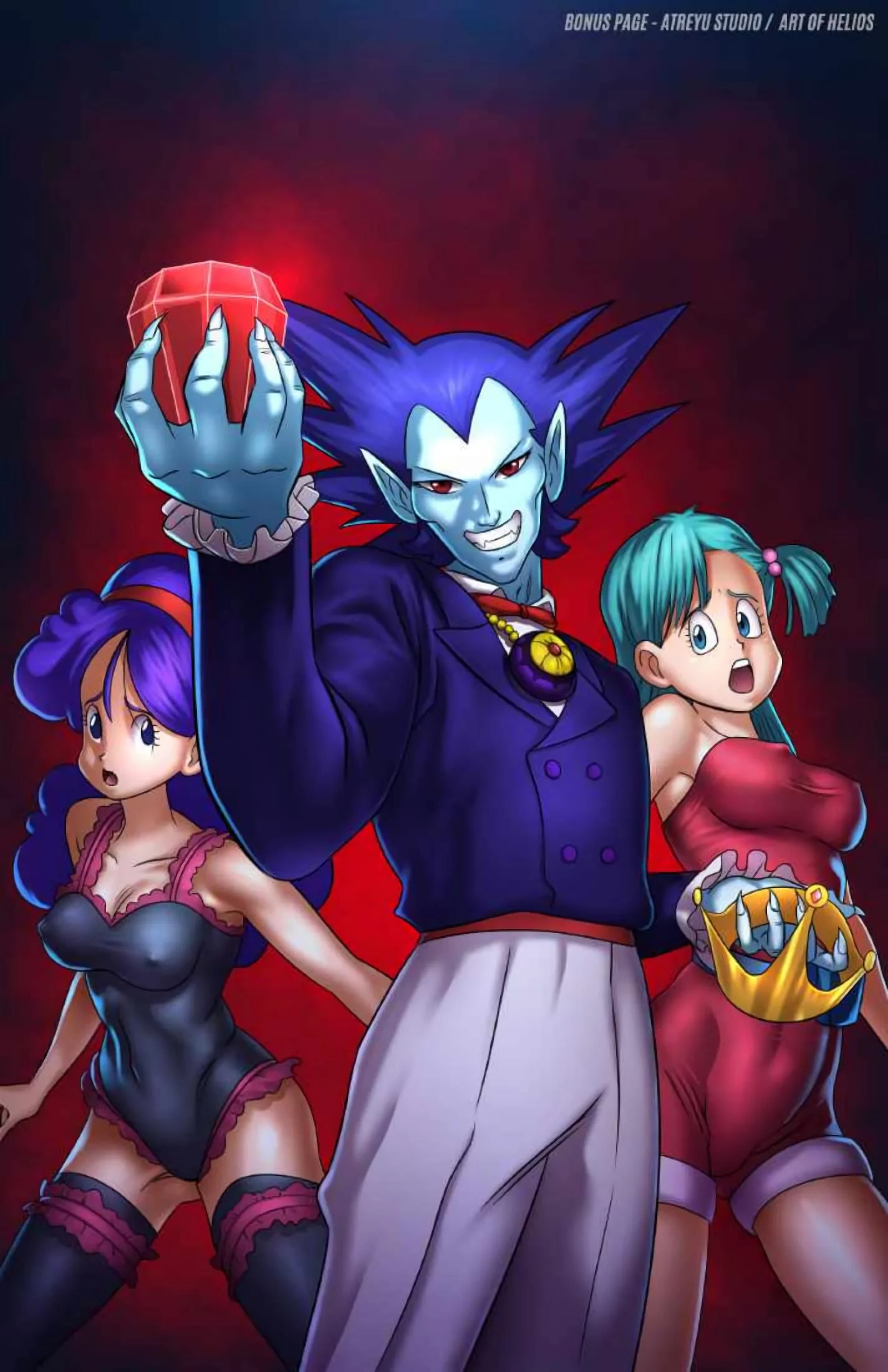 Bulma a rainha dos Vampiros 2 &ndash; Hentai &ndash; Tradu&ccedil;&atilde;o Nacional