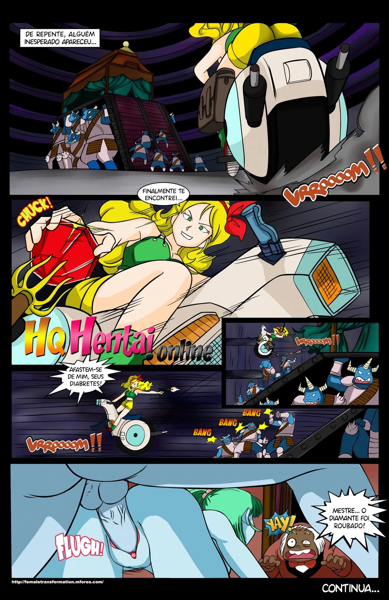 Bulma a rainha dos Vampiros &ndash; Bondage &ndash; Tradu&ccedil;&atilde;o Completa