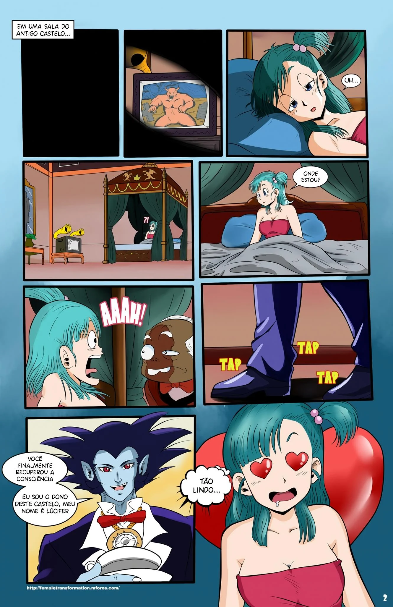 Bulma a rainha dos Vampiros &ndash; Bondage &ndash; Tradu&ccedil;&atilde;o Completa