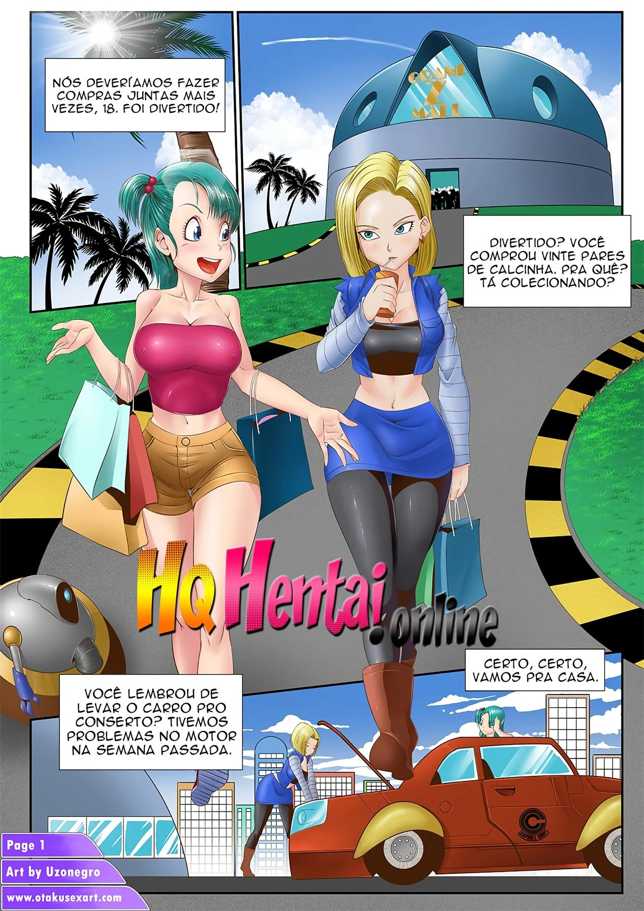 Bulma dando pros Neg&otilde;es &ndash; HQ Hentai &ndash; Tradu&ccedil;&atilde;o Nacional