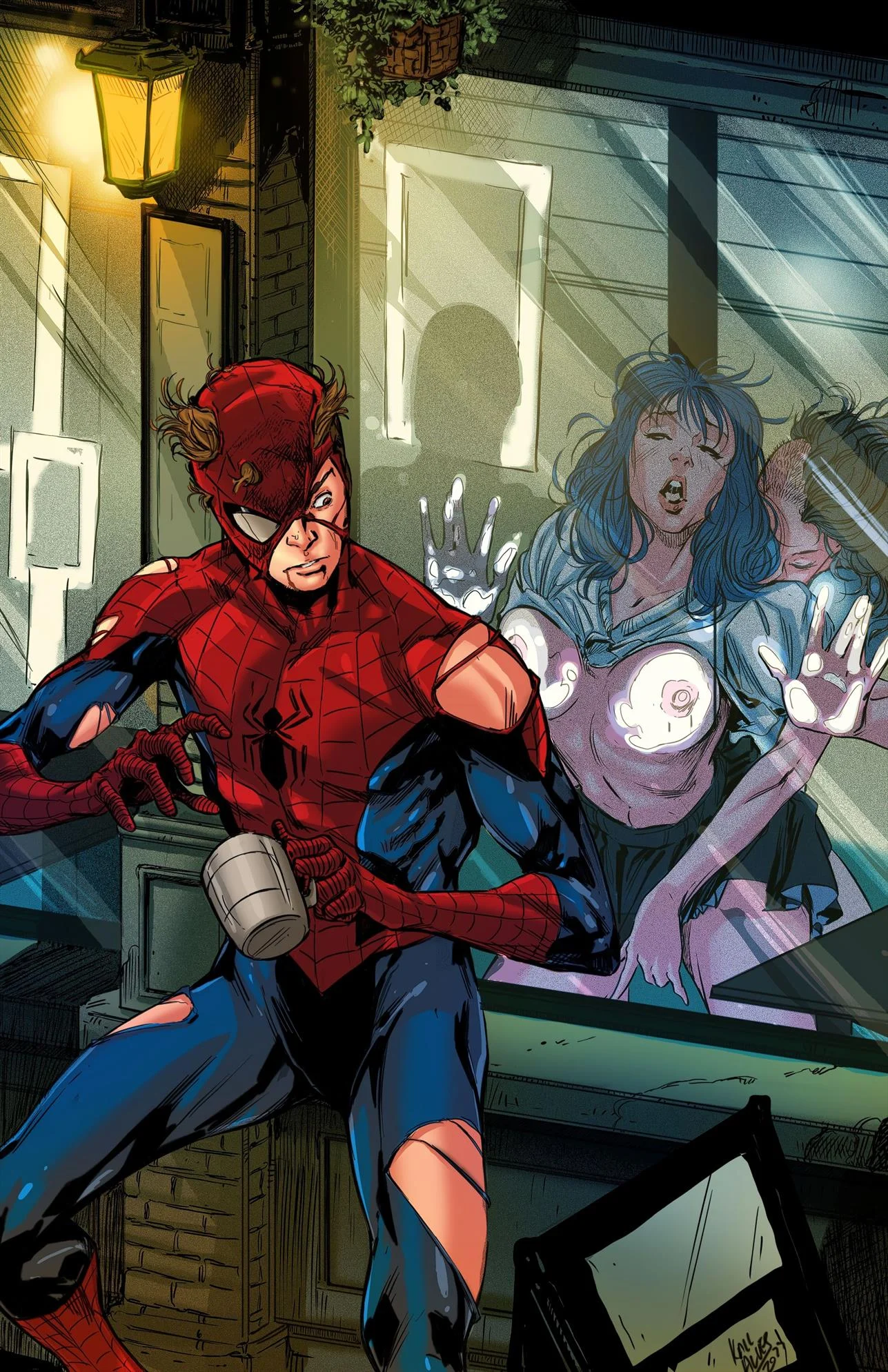 Caf&eacute; Quente para o Homem Aranha &ndash; Hentai Sem Censura &ndash; Completo e traduzido