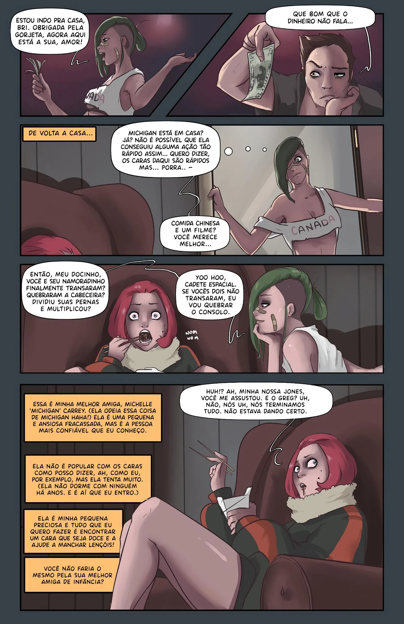 Canada Jones – HQ de Sexo – Tradução revisada Canada Jones – HQ de Sexo – Tradução revisada