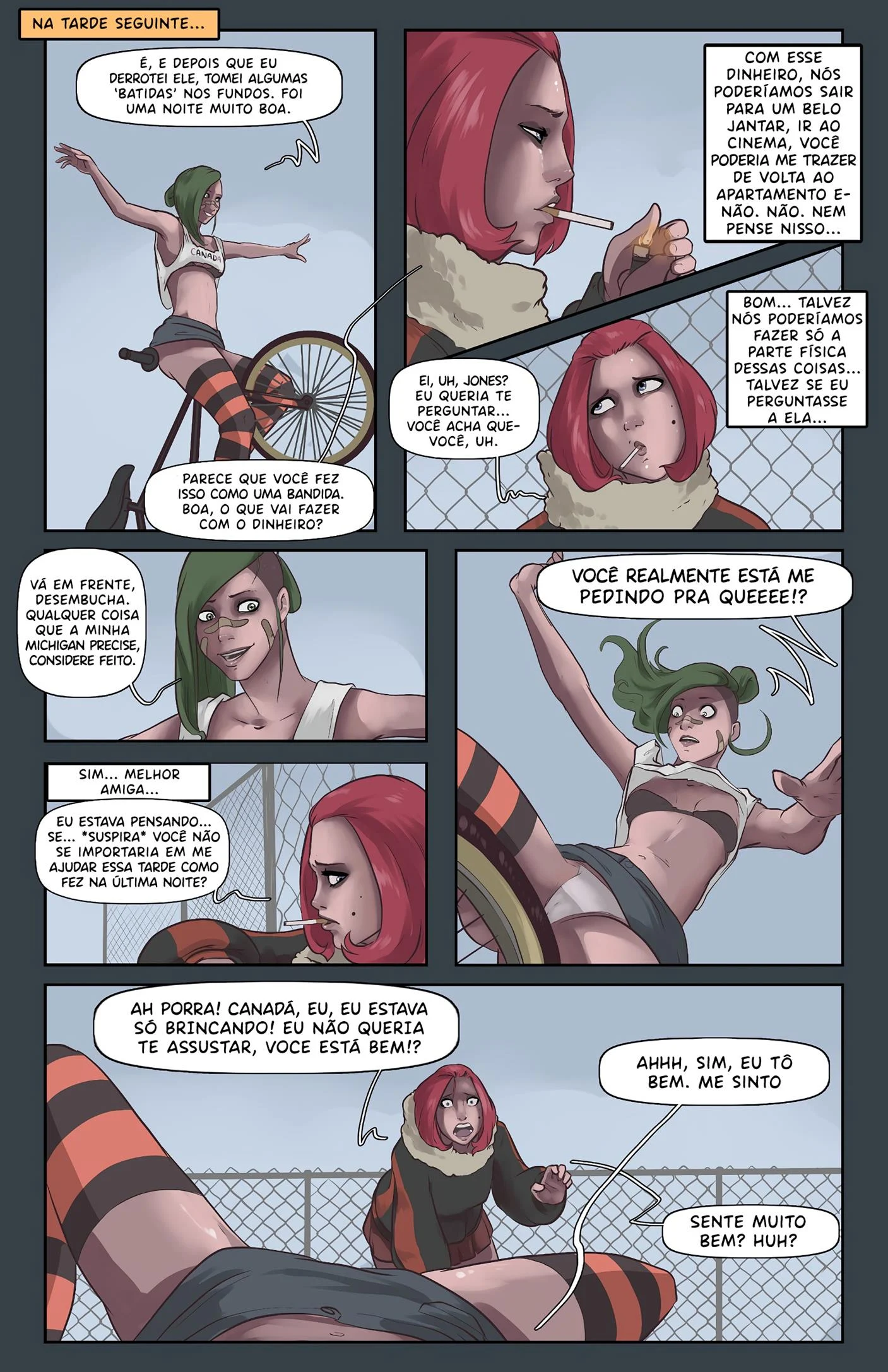 Canada Jones – HQ de Sexo – Tradução revisada Canada Jones – HQ de Sexo – Tradução revisada