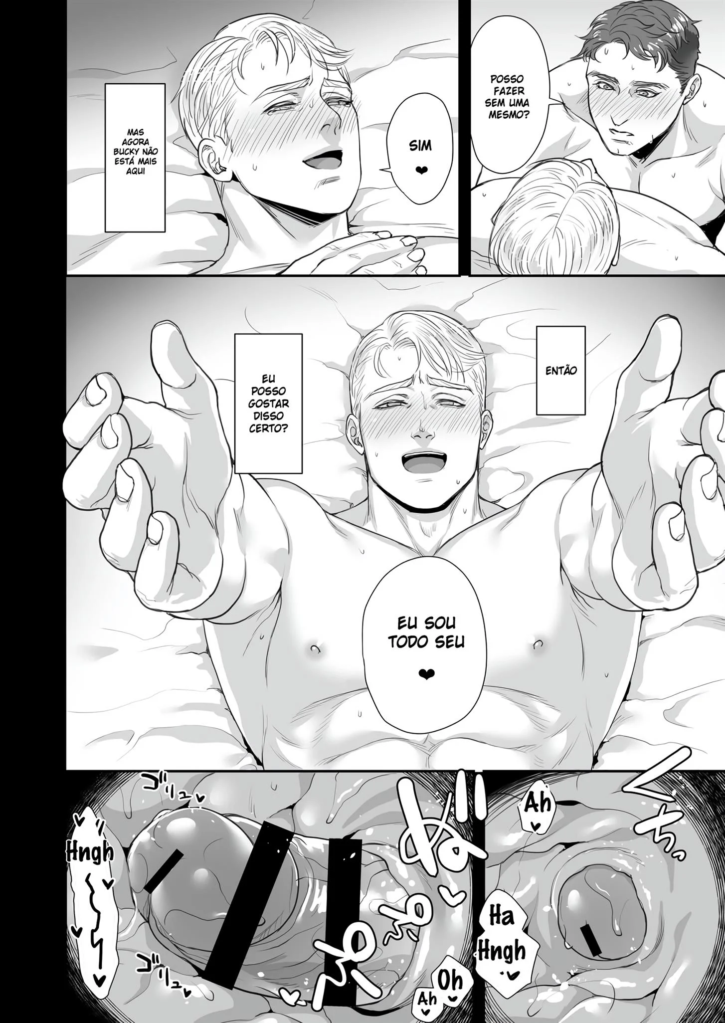 Capit&atilde;o America o Depravado &ndash; Doujin &ndash; Exclusivo aqui