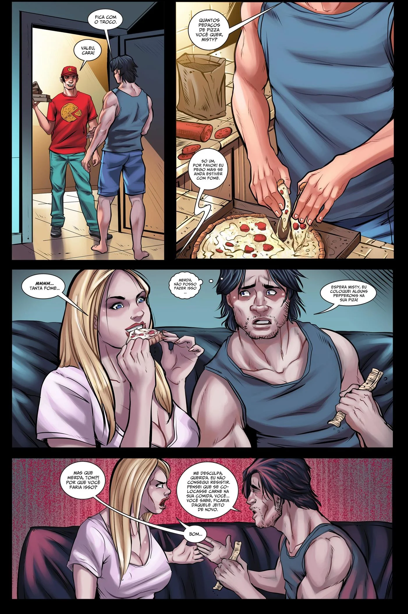 Carne para a namorada &ndash; Quadrinhos Eroticos &ndash; PT-BR