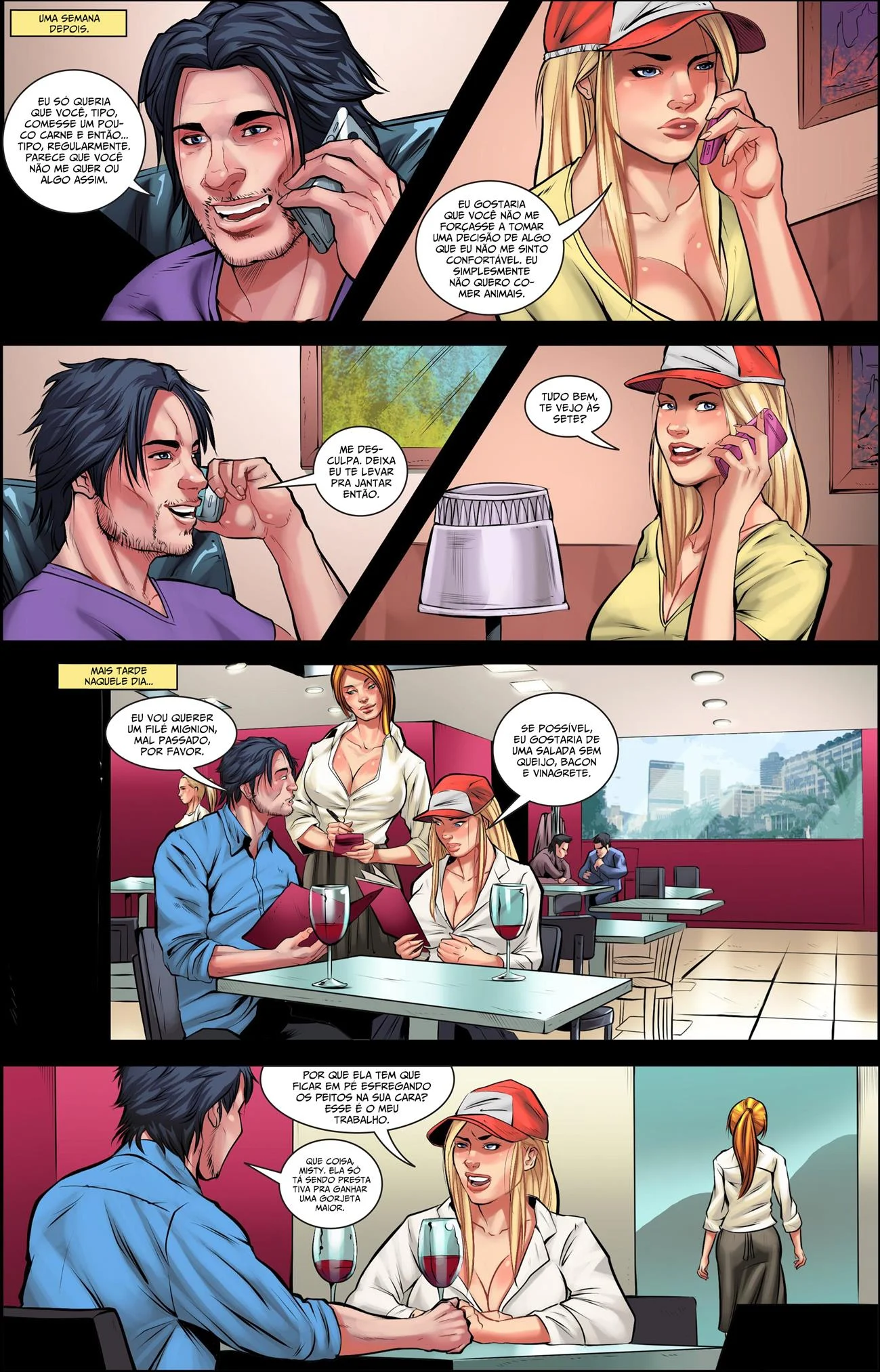 Carne para a namorada &ndash; Quadrinhos Eroticos &ndash; PT-BR