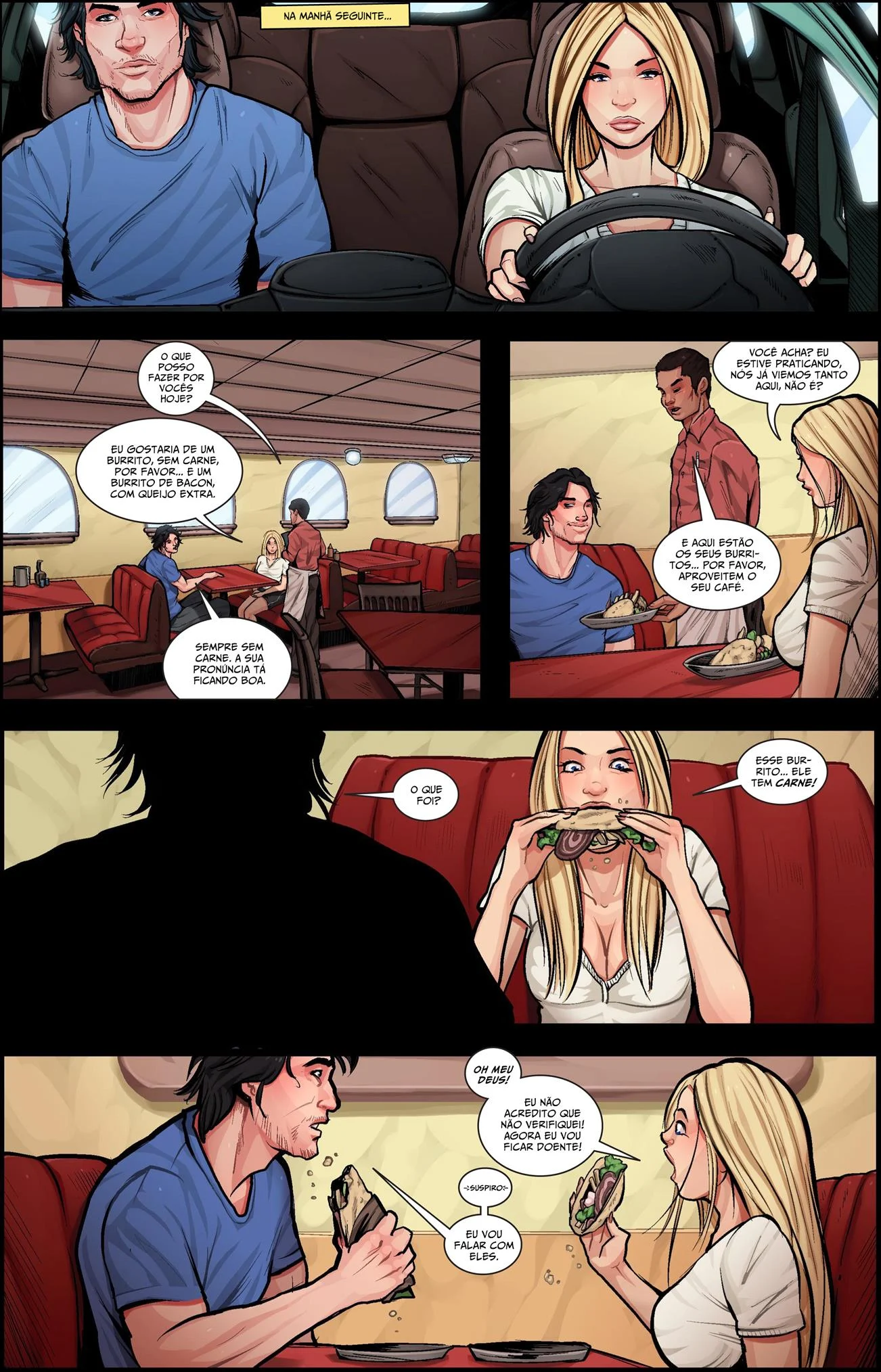 Carne para a namorada &ndash; Quadrinhos Eroticos &ndash; PT-BR