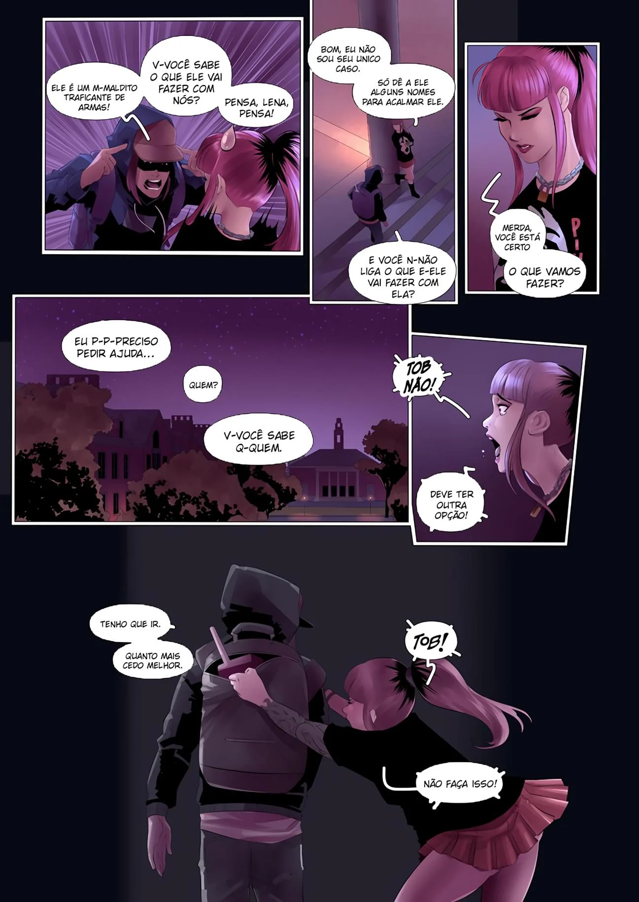 Casa das Bonecas 5 &ndash; Anal &ndash; Quadrinho De Sexo Em PT-BR