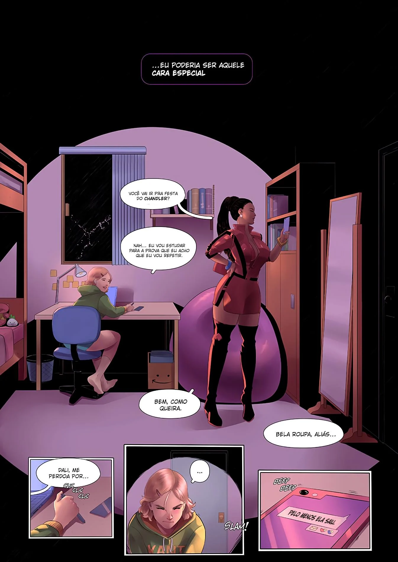 Casa das Bonecas – Bundão – Quadrinho em Português PT-BR