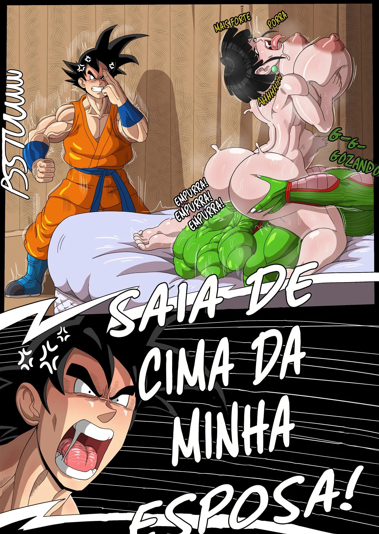 Chi Chi traindo Goku &ndash; Pau Grande &ndash; Em Portugu&ecirc;s