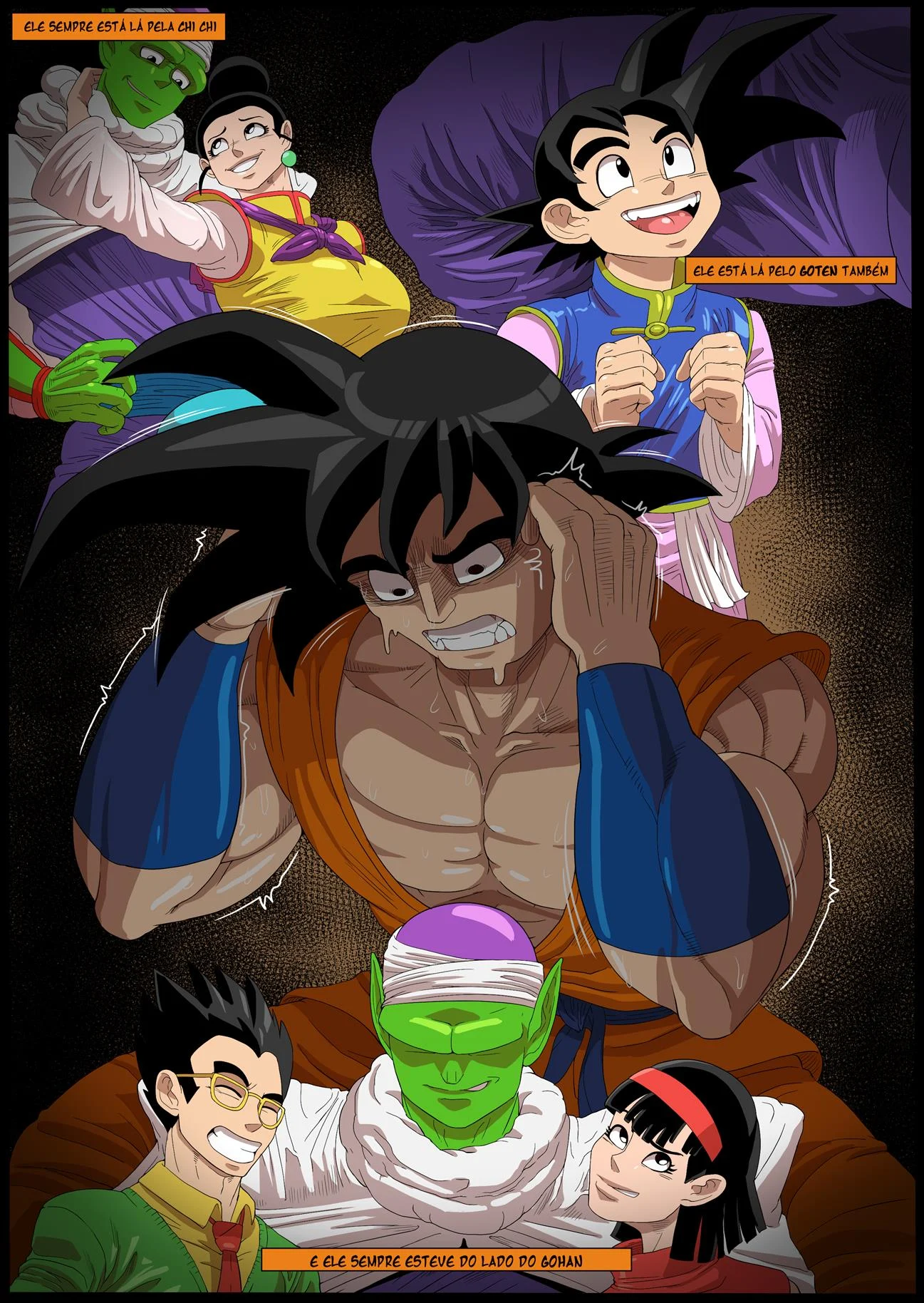 Chi Chi traindo Goku &ndash; Pau Grande &ndash; Em Portugu&ecirc;s