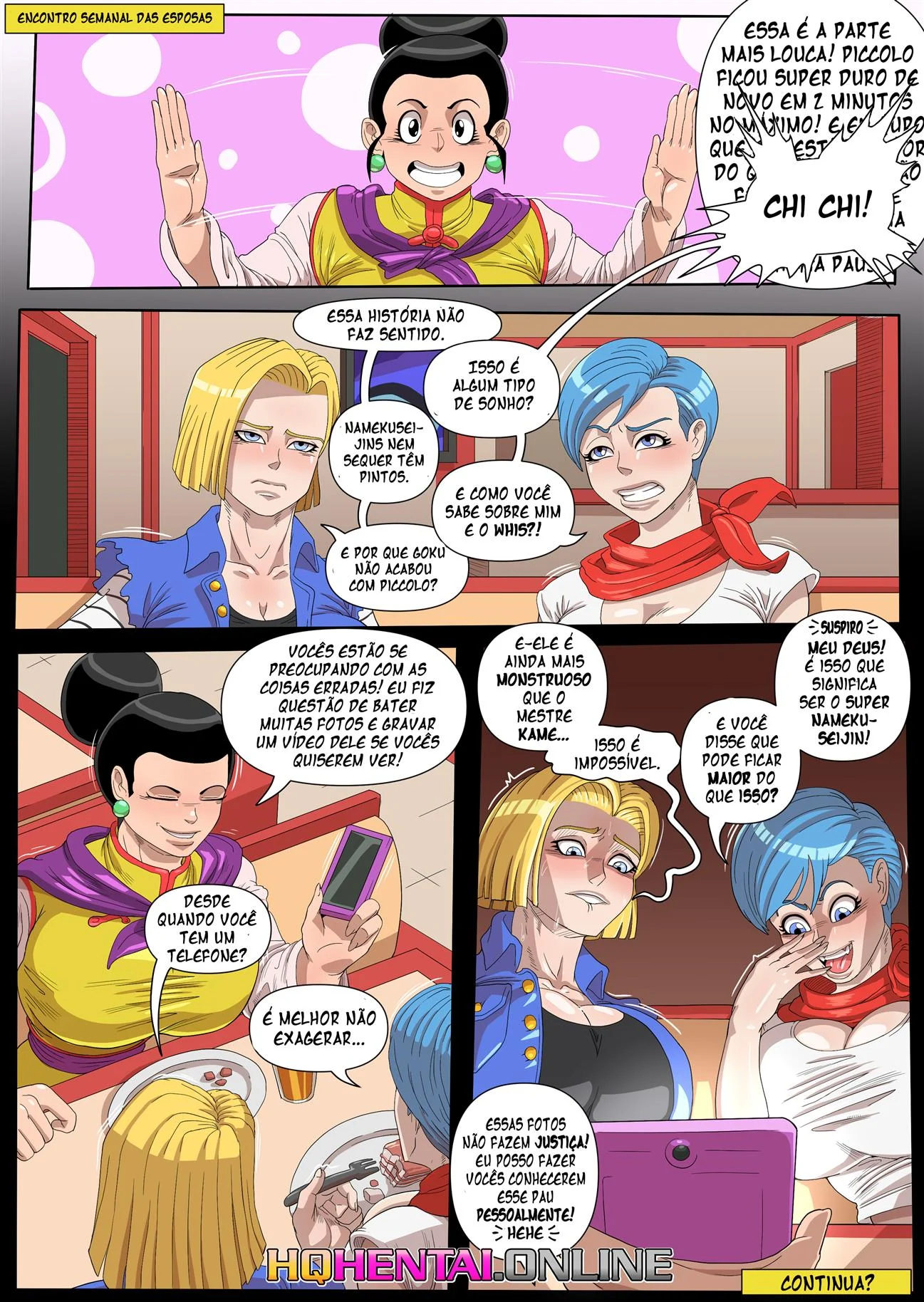 Chi Chi traindo Goku &ndash; Pau Grande &ndash; Em Portugu&ecirc;s