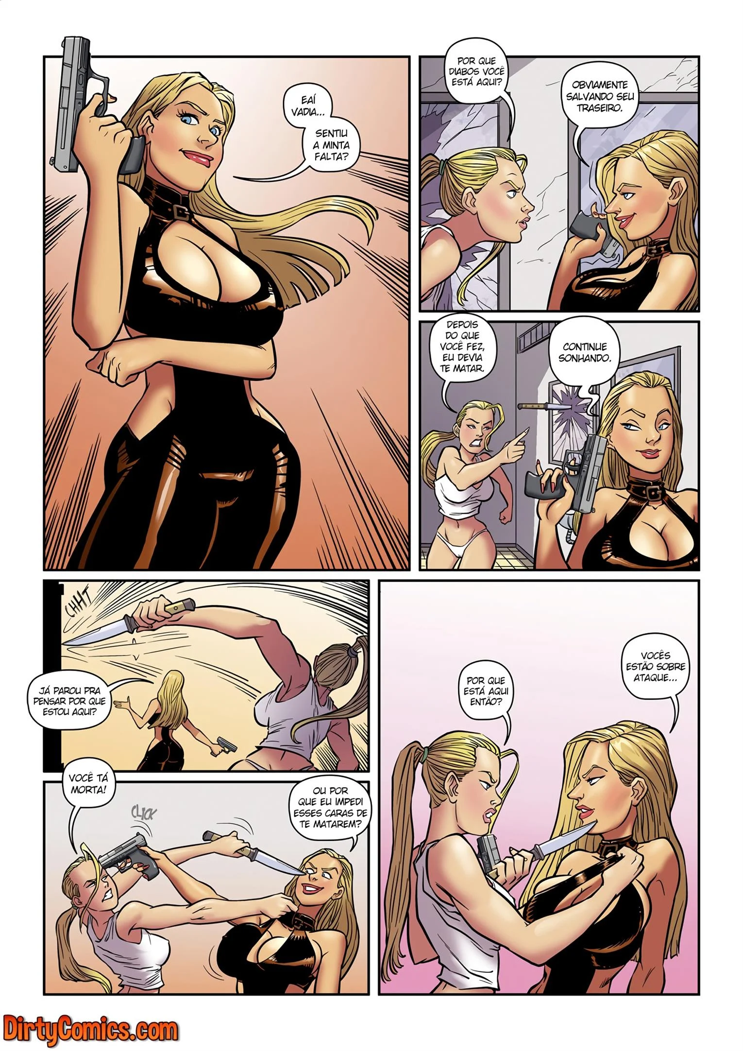 Chicas 28 Espiãs em Apuros – Quadrinhos Eroticos – PT-BR