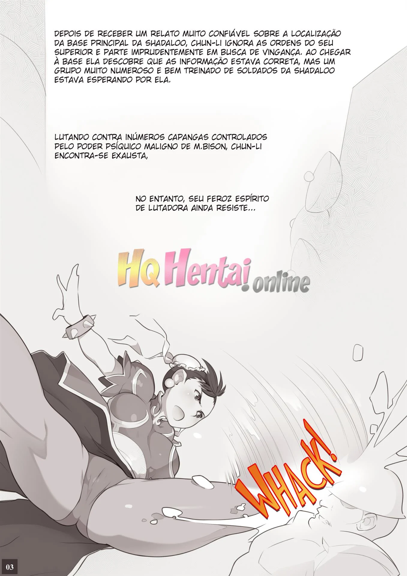 Chun li Perdendo o Caba&ccedil;o &ndash; Boquete &ndash; Todo Traduzido