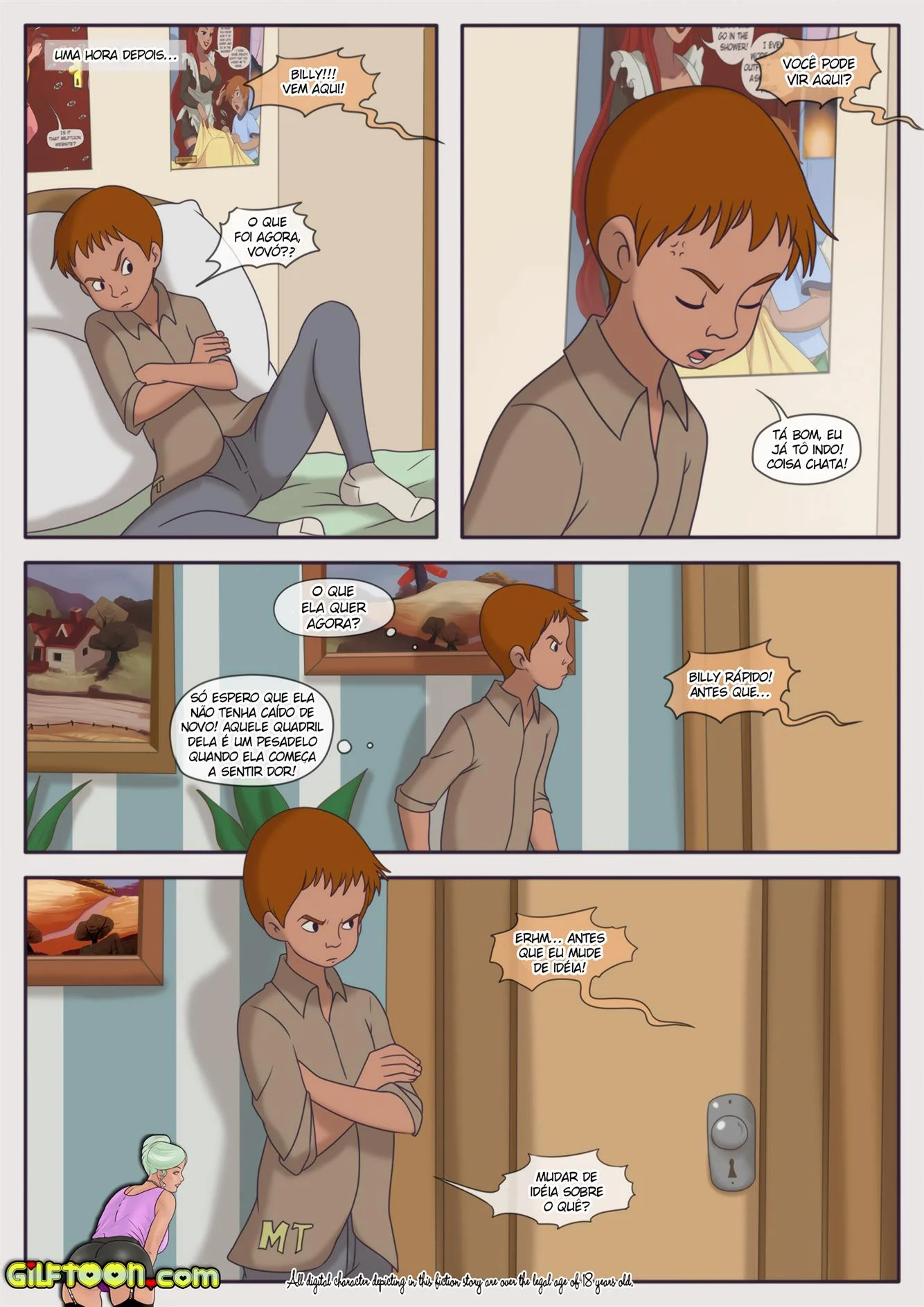 Comendo a Vov&oacute; &ndash; HQ de Sexo &ndash; Todo Traduzido