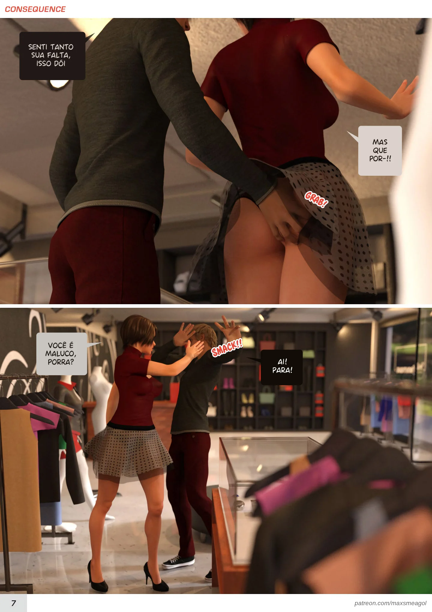 Consequ&ecirc;ncias &ndash; Moreno &ndash; Ler Quadrinho Completos