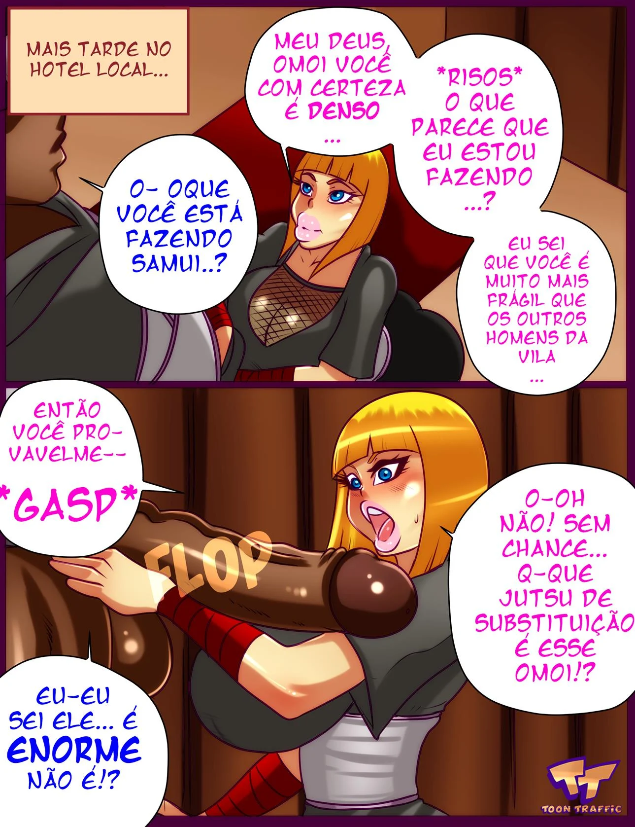 Conto pervertido da aldeia da nuvem &ndash; Gozando Dentro &ndash; Hentai em Portugu&ecirc;s