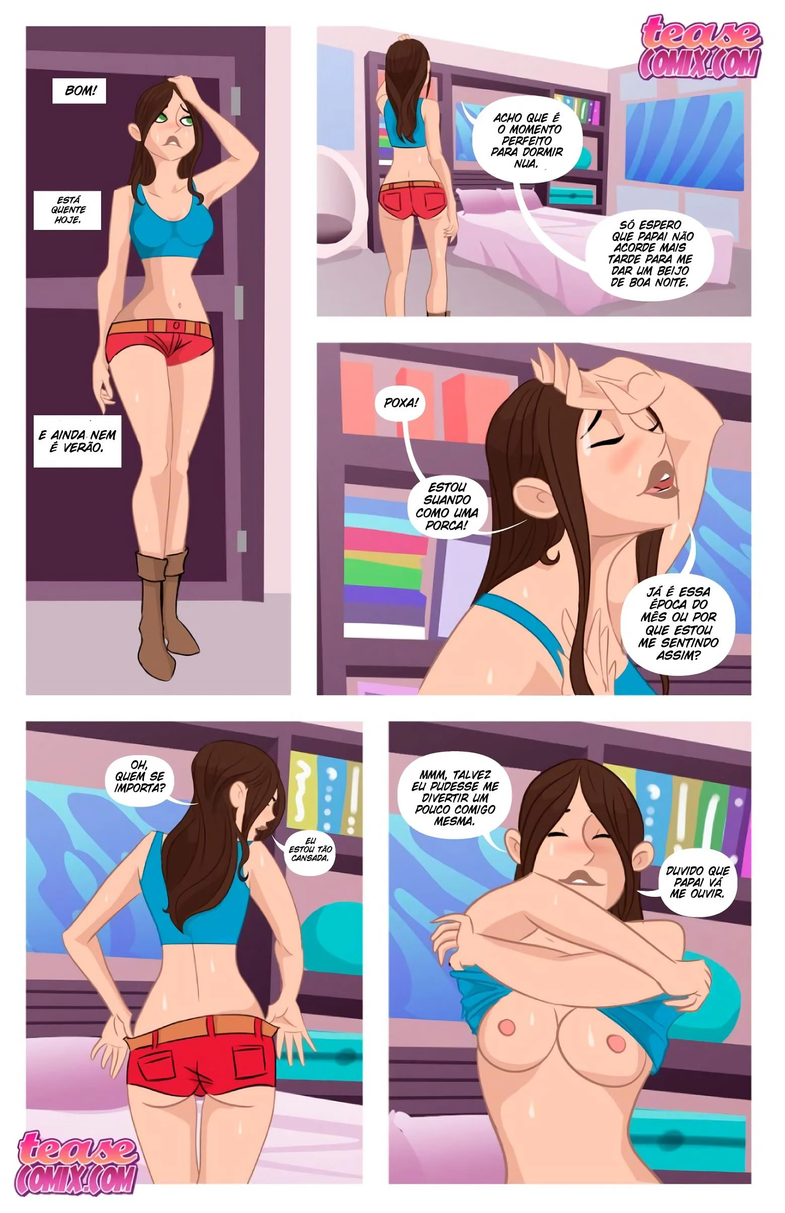 Contos de uma futanari &ndash; Quadrinhos Eroticos &ndash; Todo Traduzido