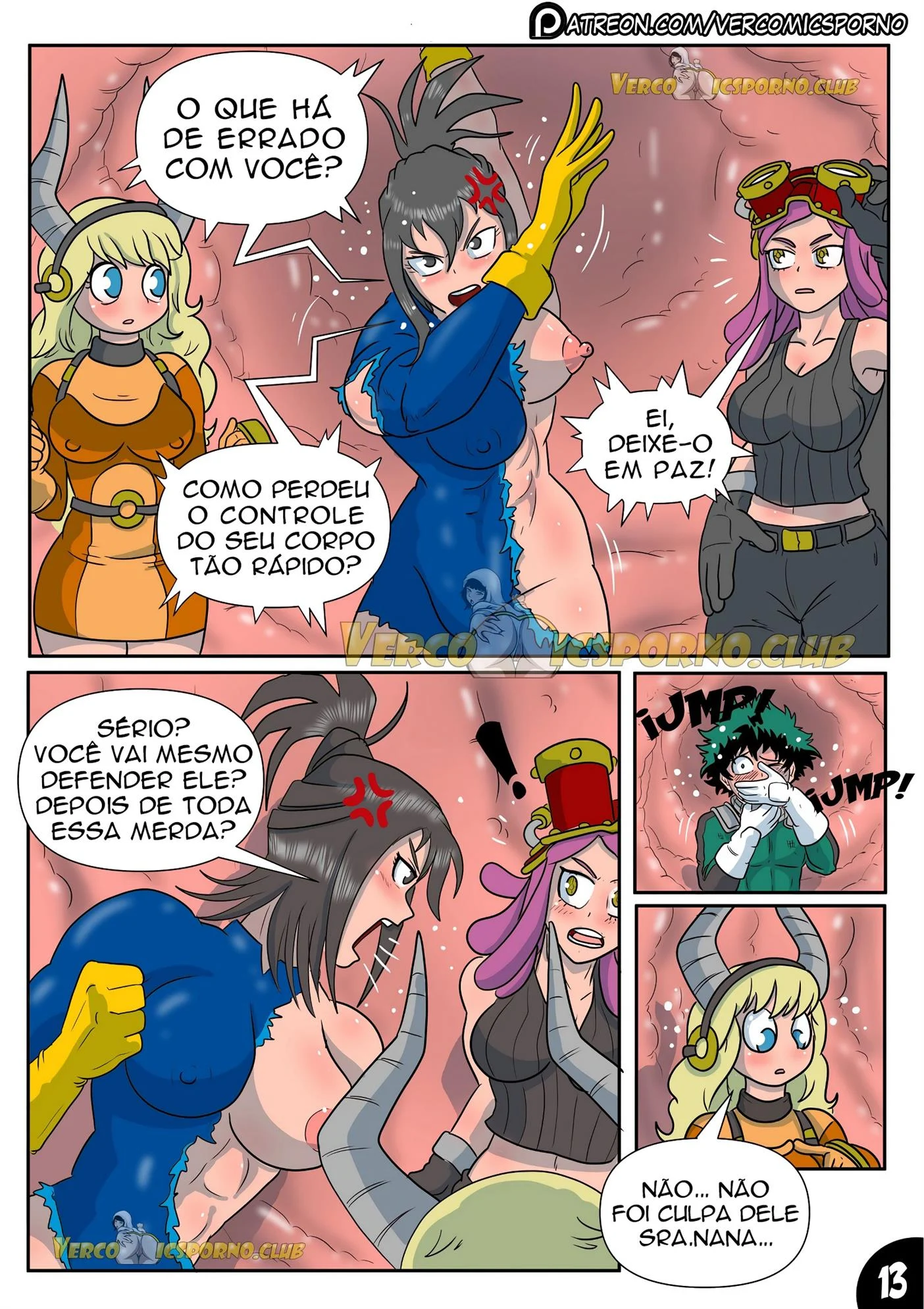 Deku e o v&iacute;rus do tes&atilde;o 3 &ndash; Anal &ndash; Em Portugu&ecirc;s