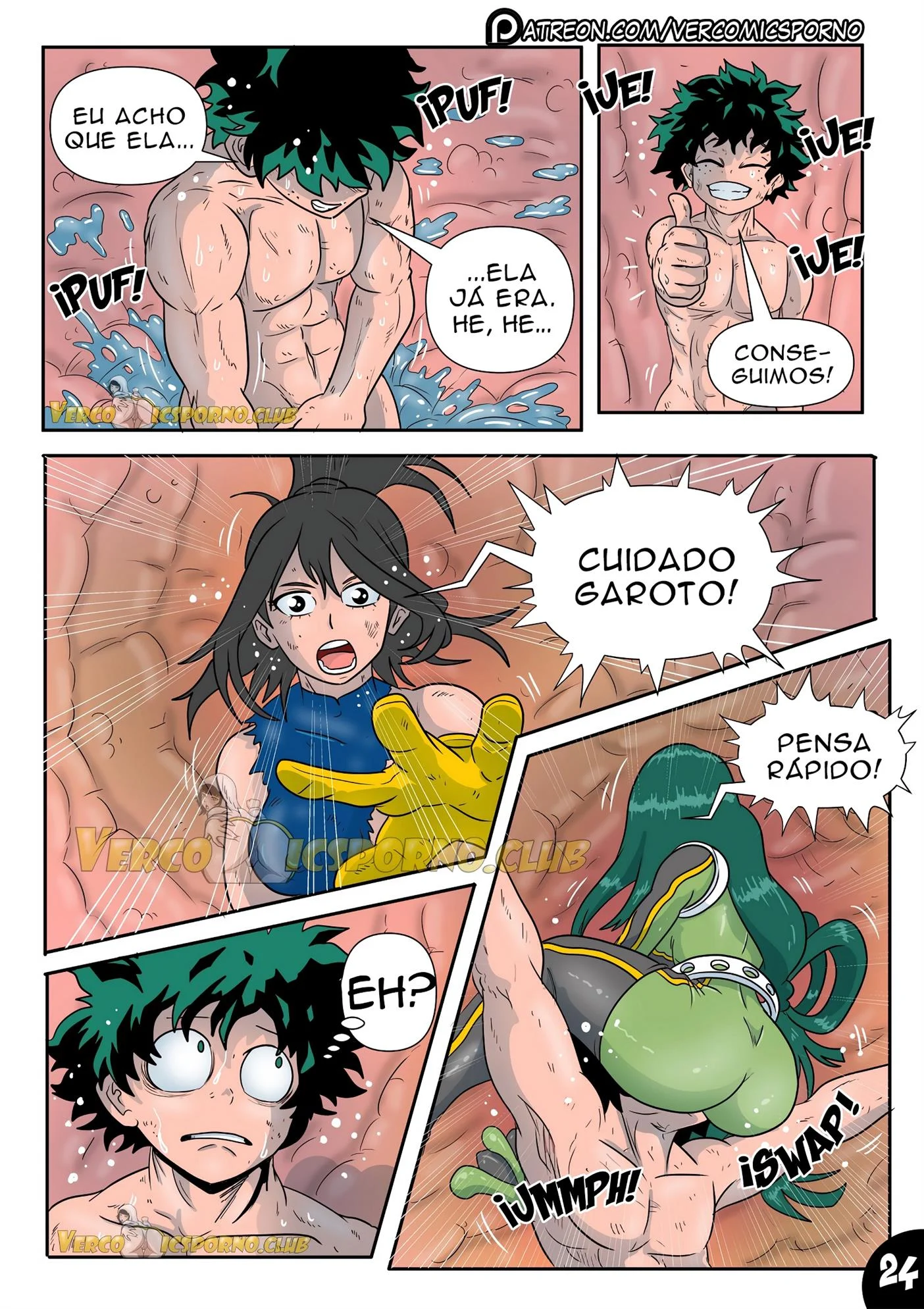 Deku e o v&iacute;rus do tes&atilde;o 3 &ndash; Anal &ndash; Em Portugu&ecirc;s