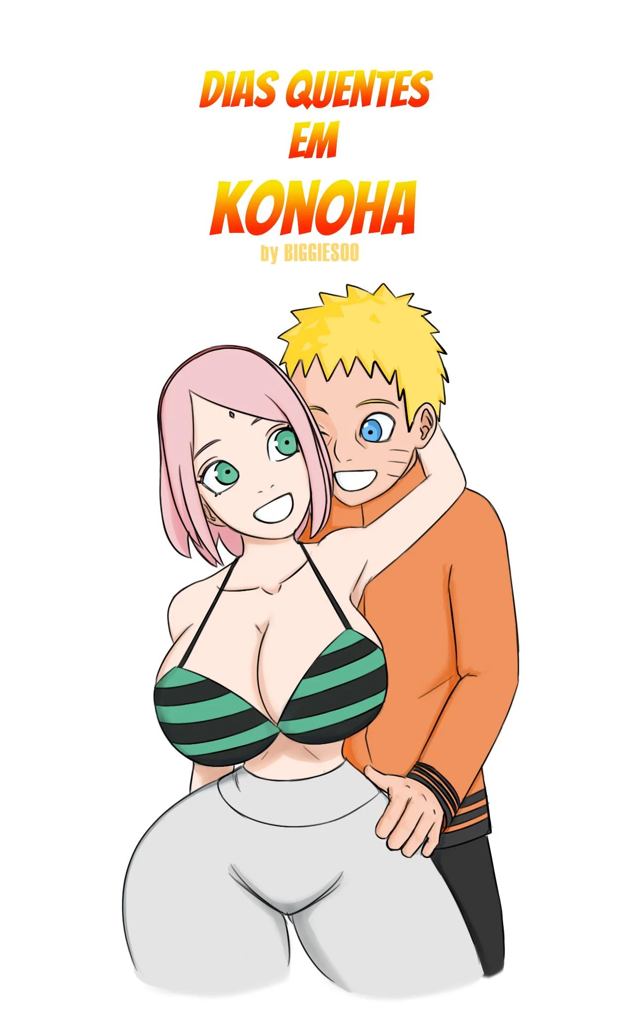 Dias quentes em Konoha &ndash; Hentai &ndash; Quadrinho De Sexo Em PT-BR