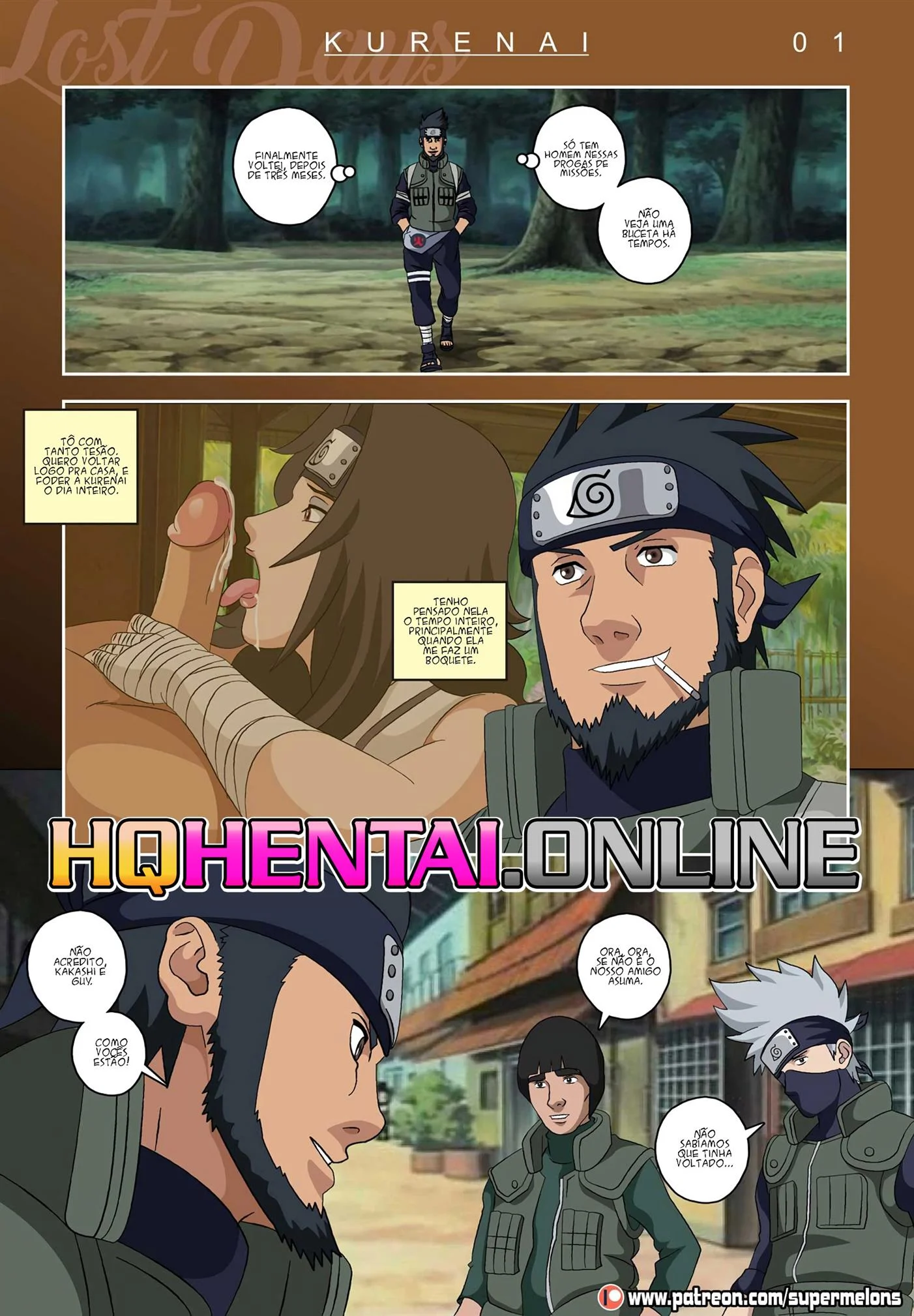 Enquanto Asuma estava fora &ndash; Trai&ccedil;&atilde;o &ndash; SuperHQ