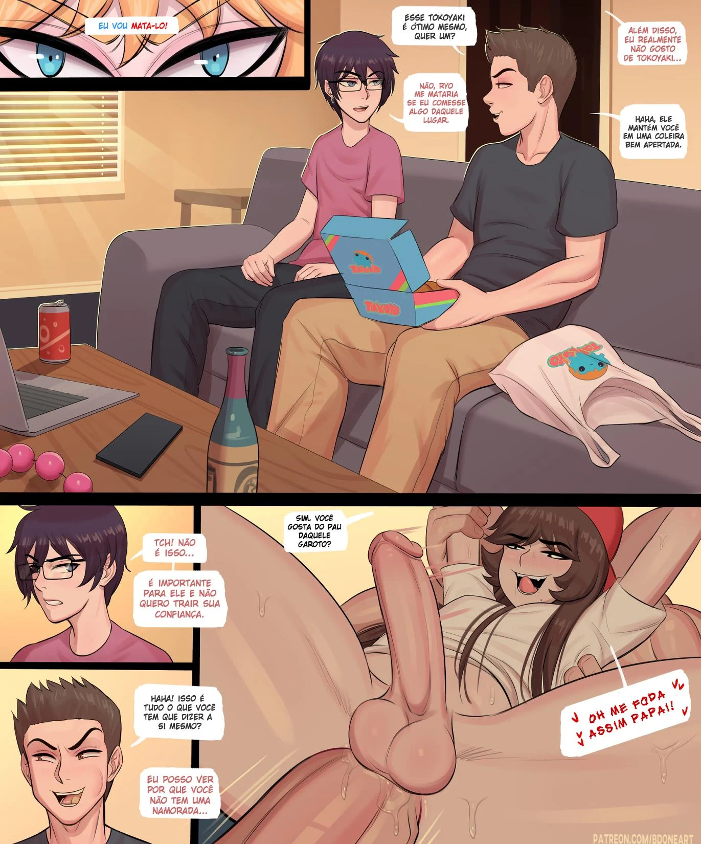 Entrega Especial &ndash; Hentai Gay &ndash; Quadrinho em Portugu&ecirc;s PT-BR