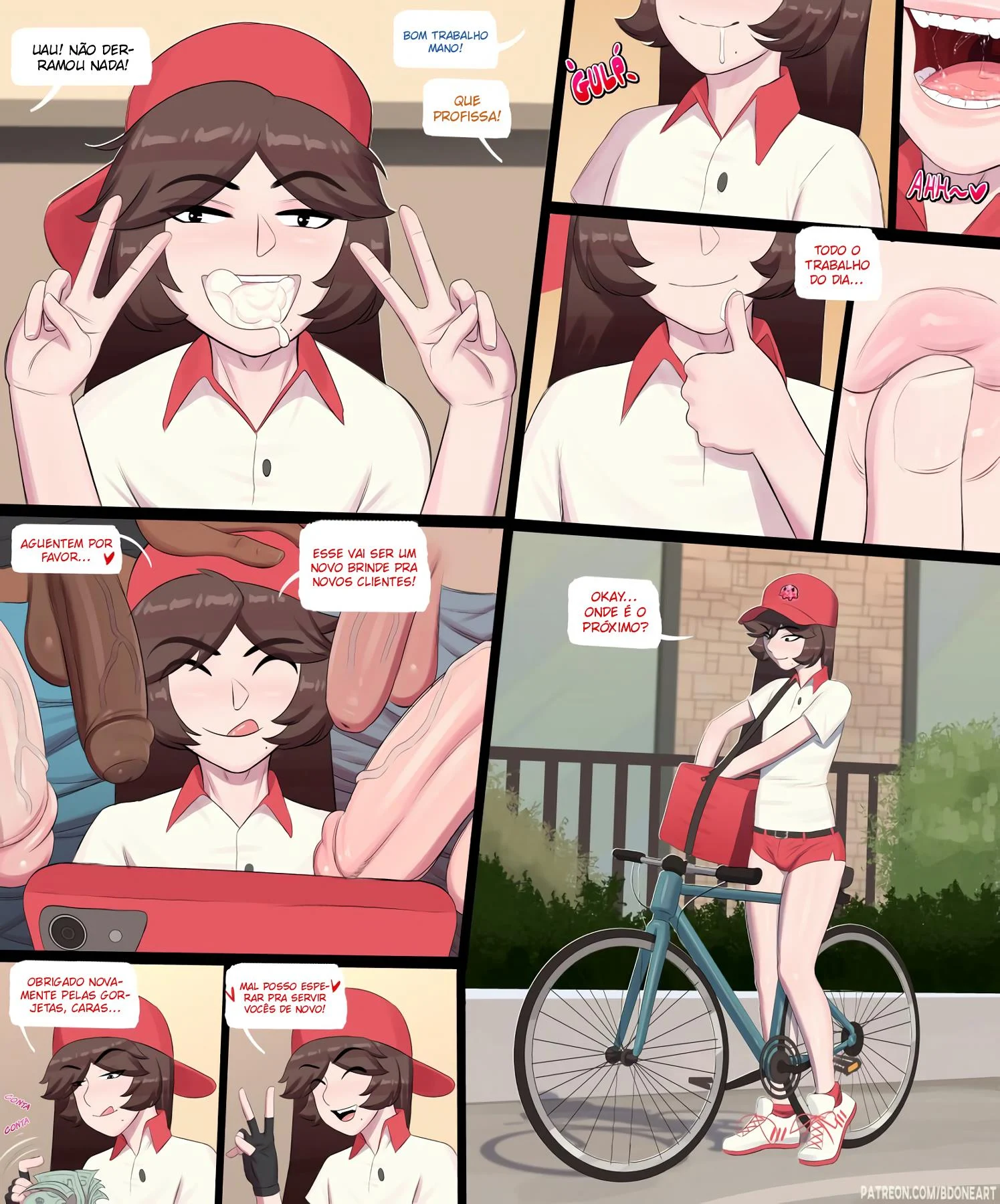 Entrega Especial &ndash; Hentai Gay &ndash; Quadrinho em Portugu&ecirc;s PT-BR