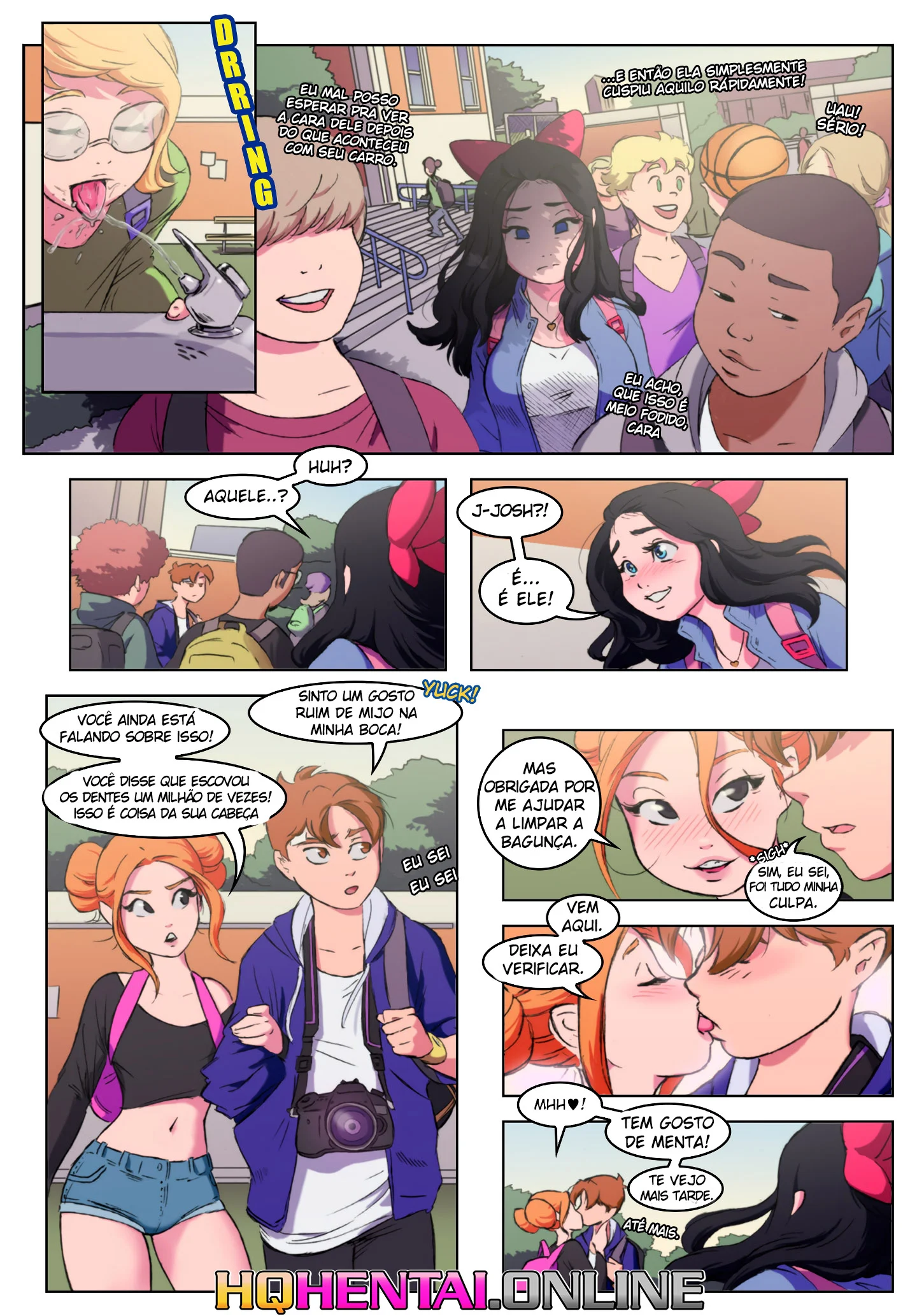 Estúdio do Harém 2 – HQ de Sexo – Quadrinho De Sexo Em PT-BR