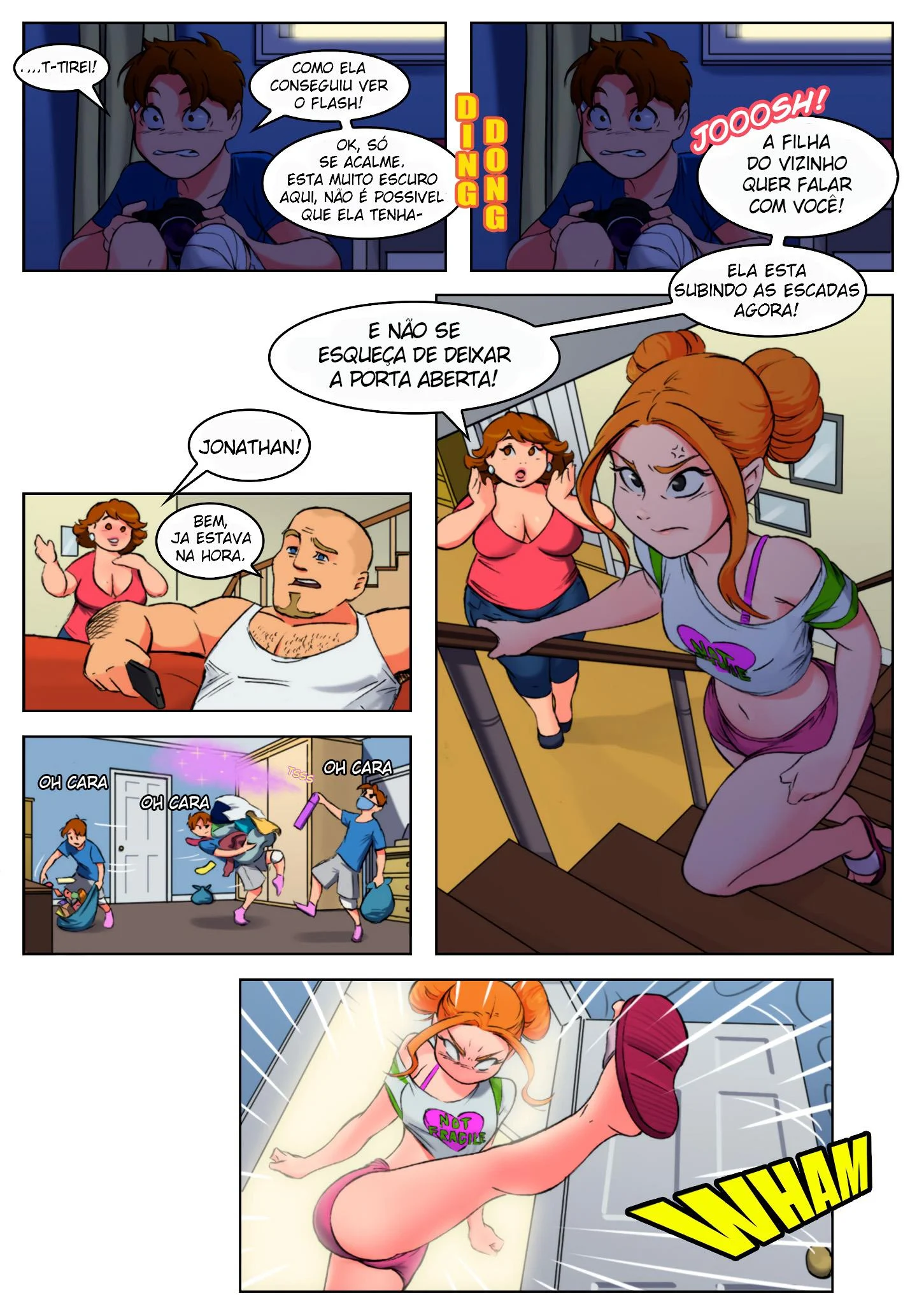 Estúdio do Harém 2 – HQ de Sexo – Quadrinho De Sexo Em PT-BR