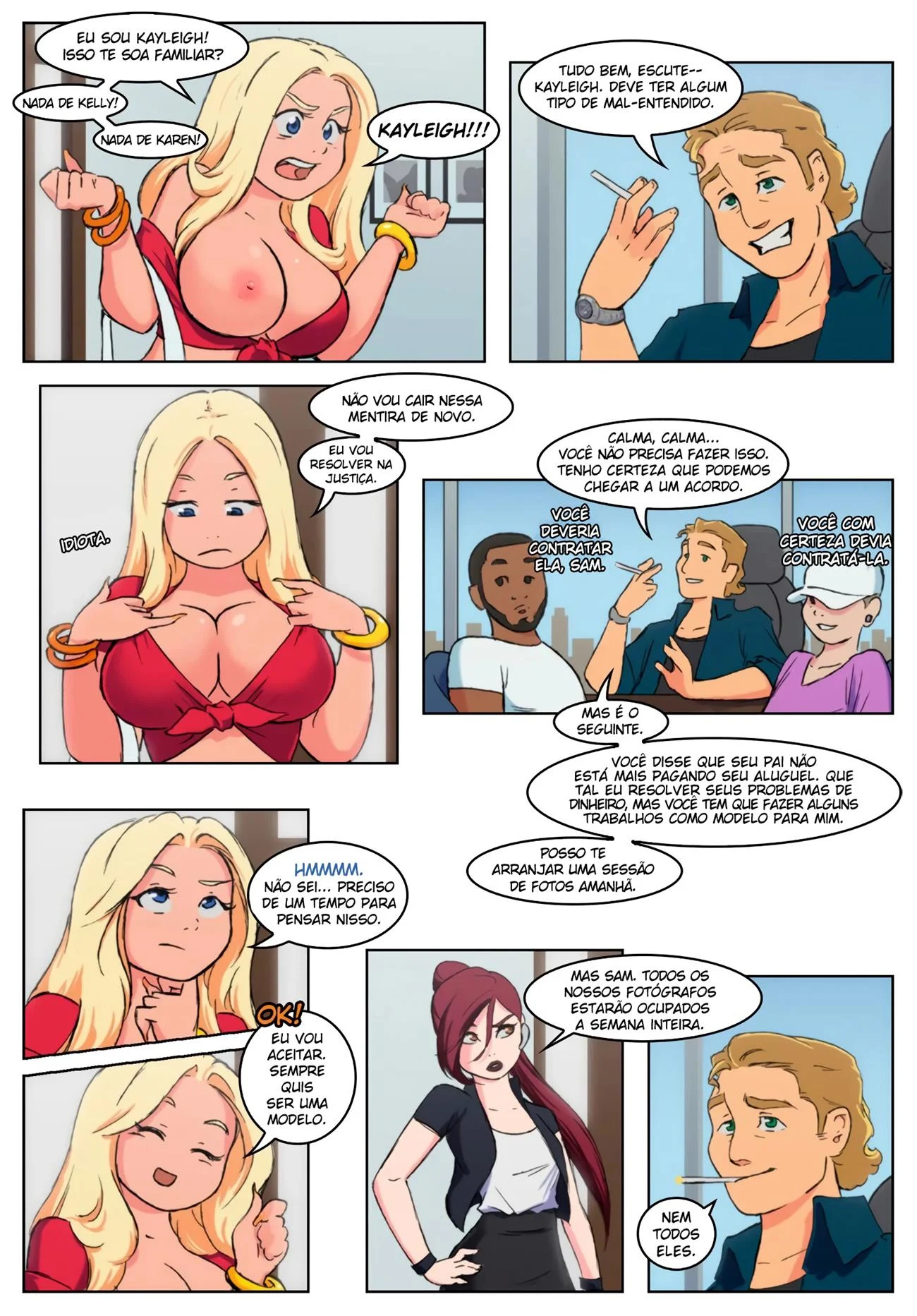 Est&uacute;dio do Har&eacute;m 5 &ndash; HQ de Sexo &ndash; Novo HQ