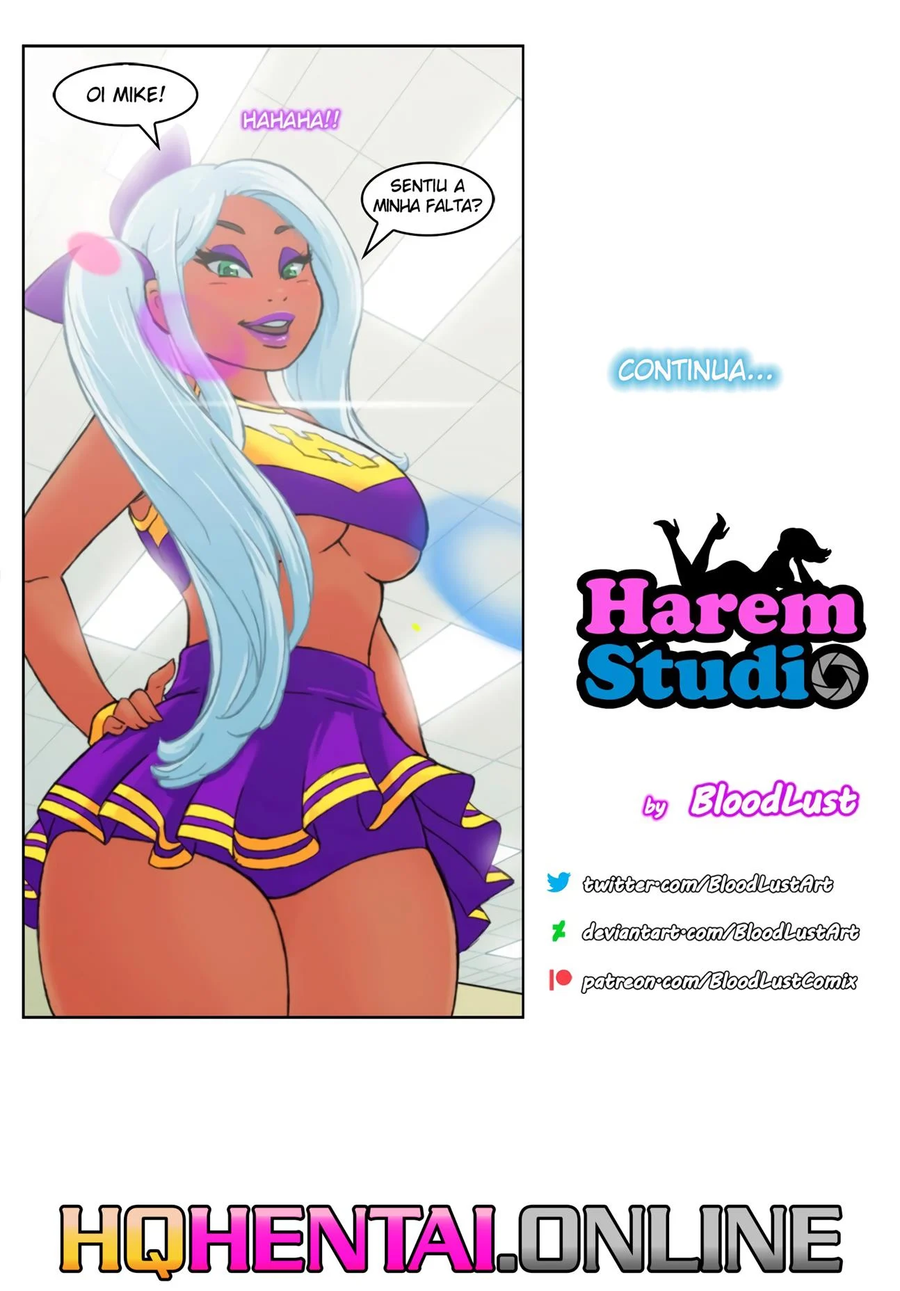 Est&uacute;dio do Har&eacute;m 5 &ndash; HQ de Sexo &ndash; Novo HQ