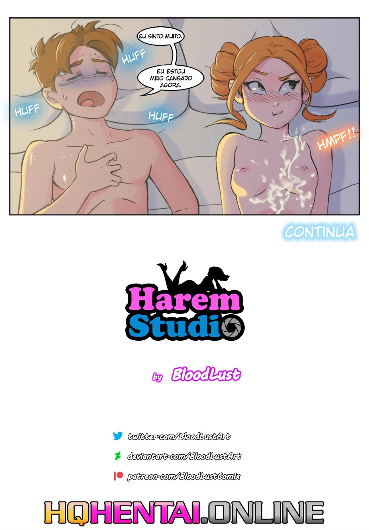 Est&uacute;dio do Har&eacute;m 6 &ndash; Quadrinhos Eroticos &ndash; Tradu&ccedil;&atilde;o Completa